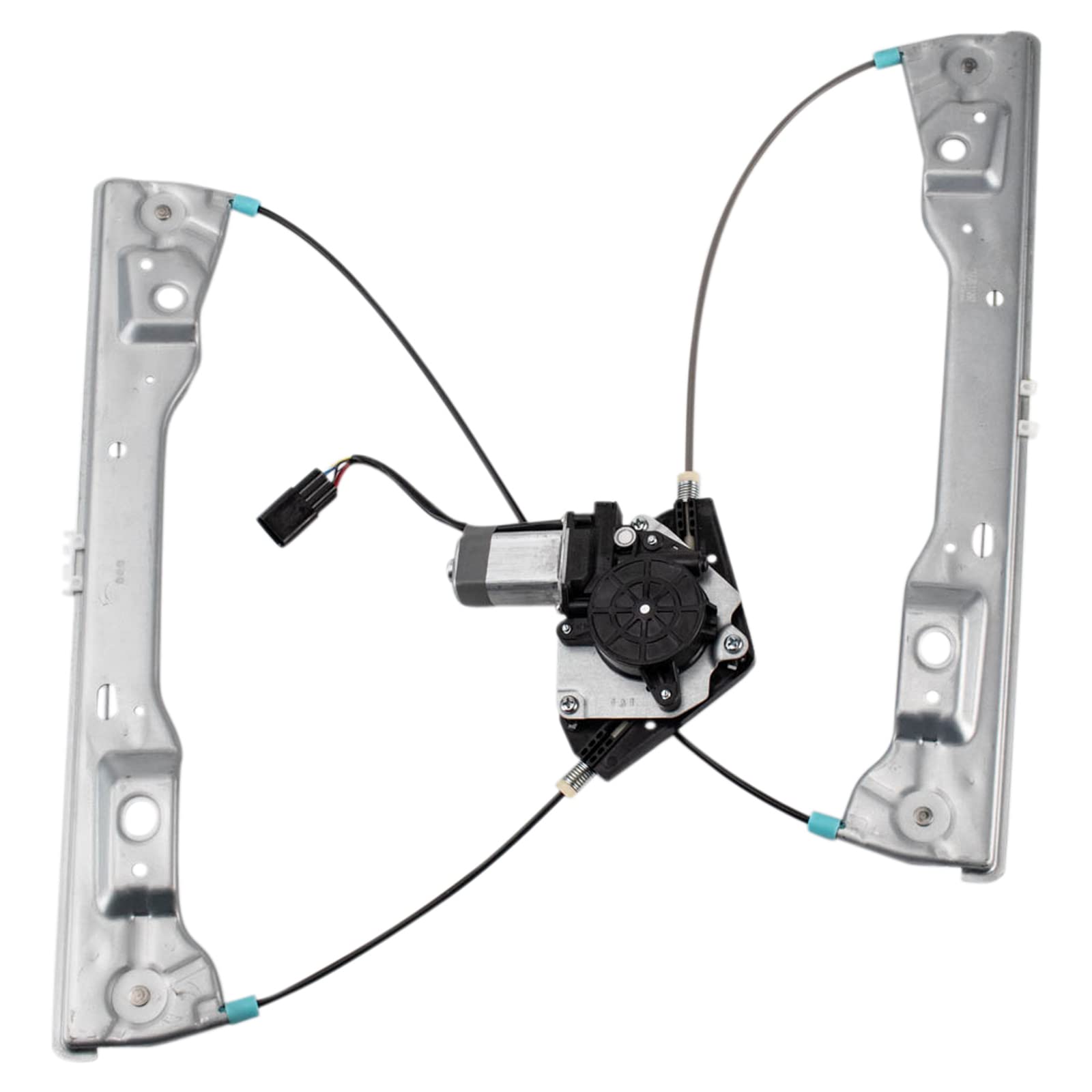 Trq Front Right Power Window Regulator & Motor Assembly Passenger Side Compatible With 2011-2020 Dodge Durango 2011-2021 Jeep Gr