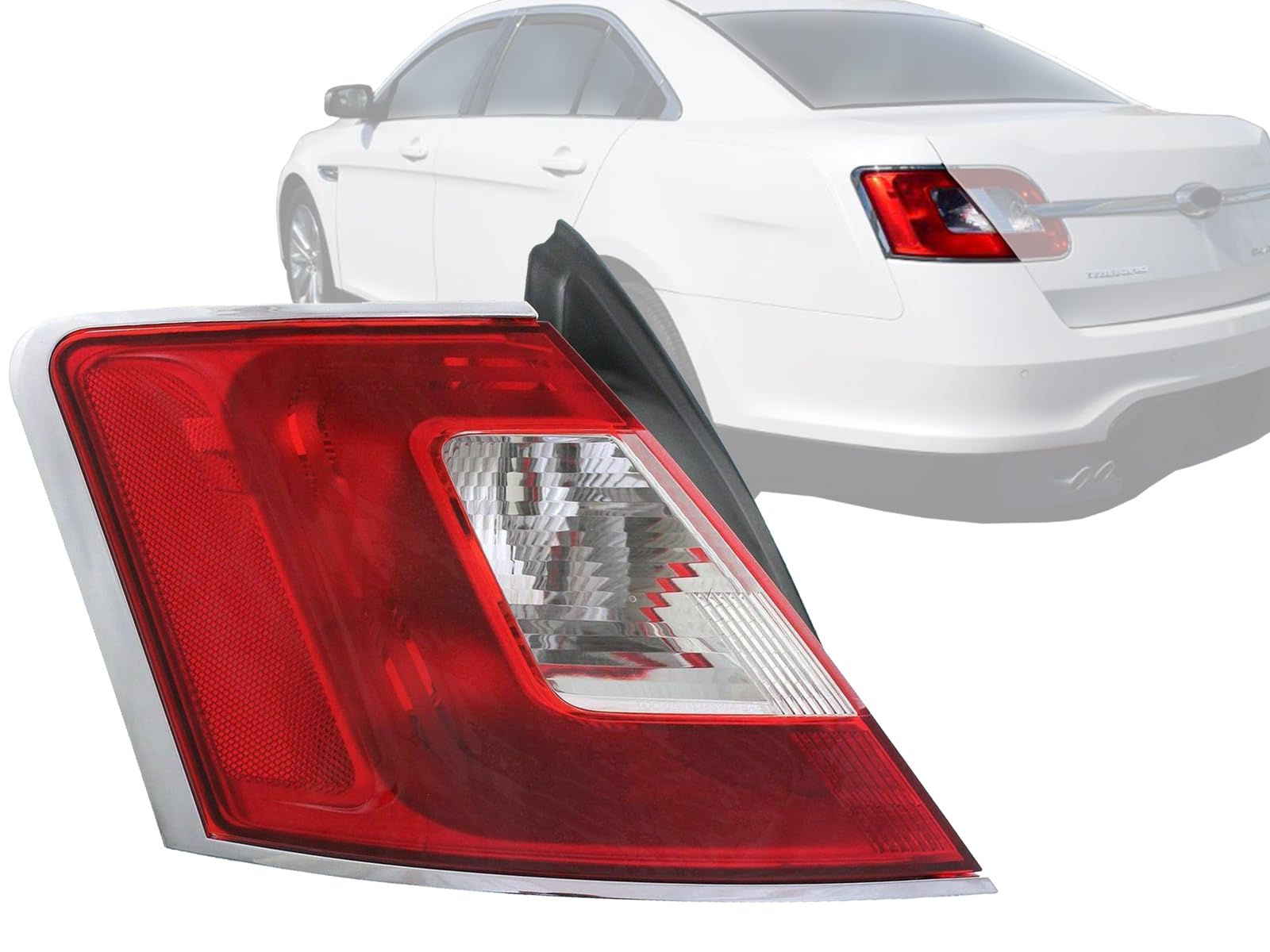 Auto Parts Avenue APA Replacement Tail Light Rear Lamp for 2010 2011 2012 Taurus SHO Limited Outer Driver Left Side BG1Z13405A F