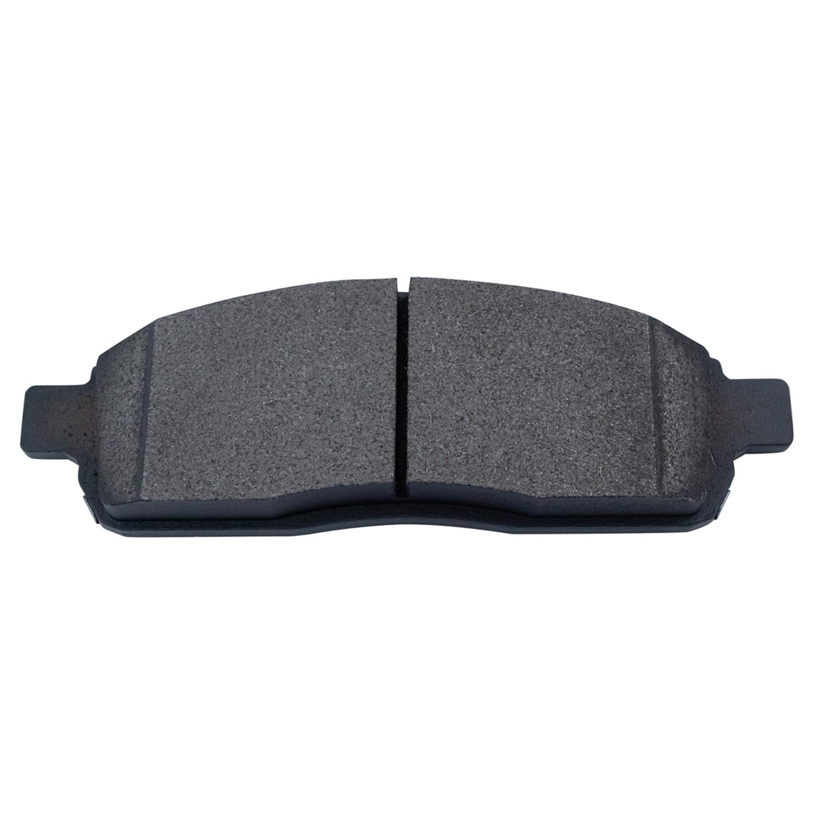 Trq Front Brake Pad & Rotor Kit Brake Pads Brake Rotor Semi-Metallic Premium G-Coated Compatible With 2004-2008 Ford F-150 2006-