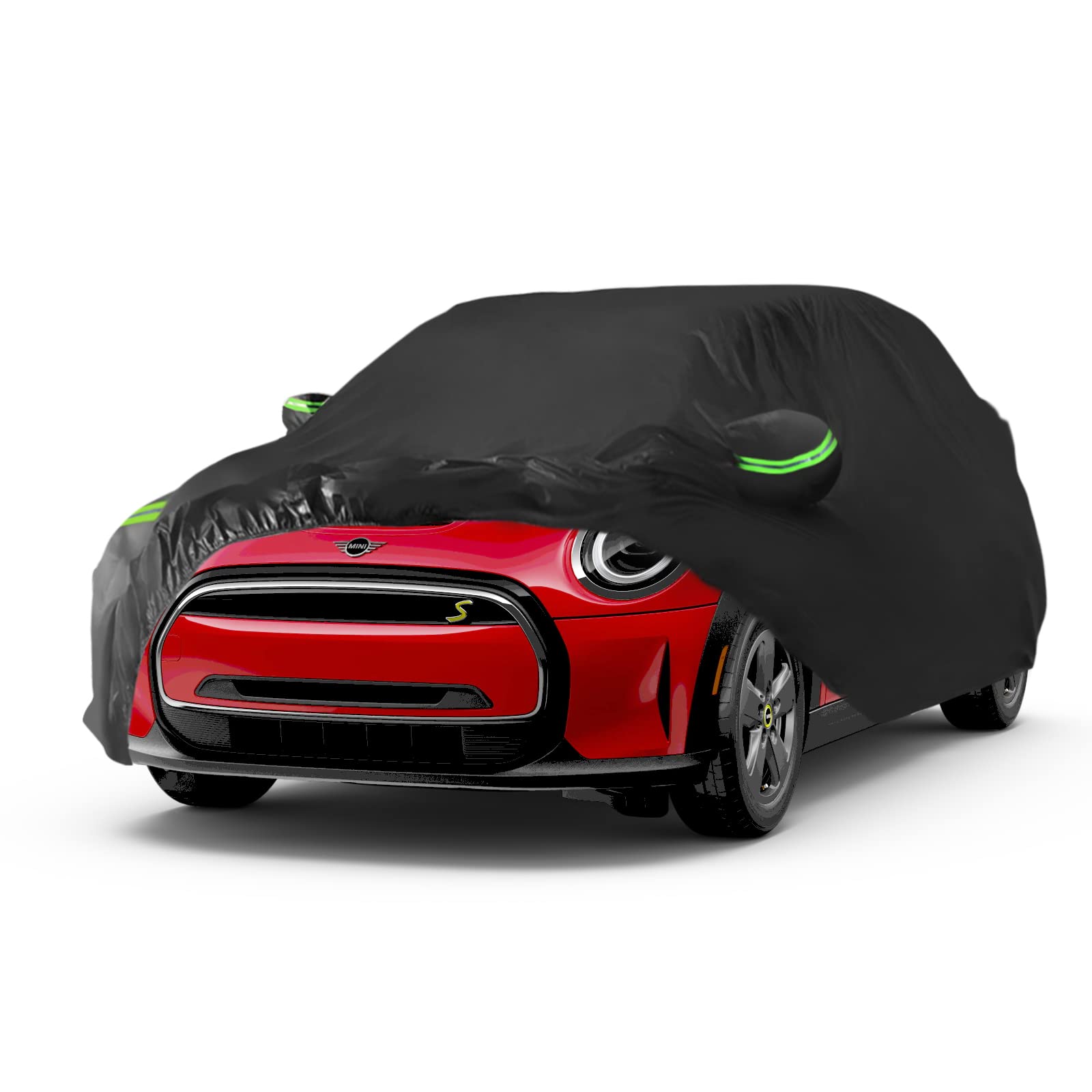 Proadsy 2025 Upgrade Car Cover For Mini Cooper 2002-2024 2025, Waterproof All Weather For Automobiles, Windproof Snowproof Rain