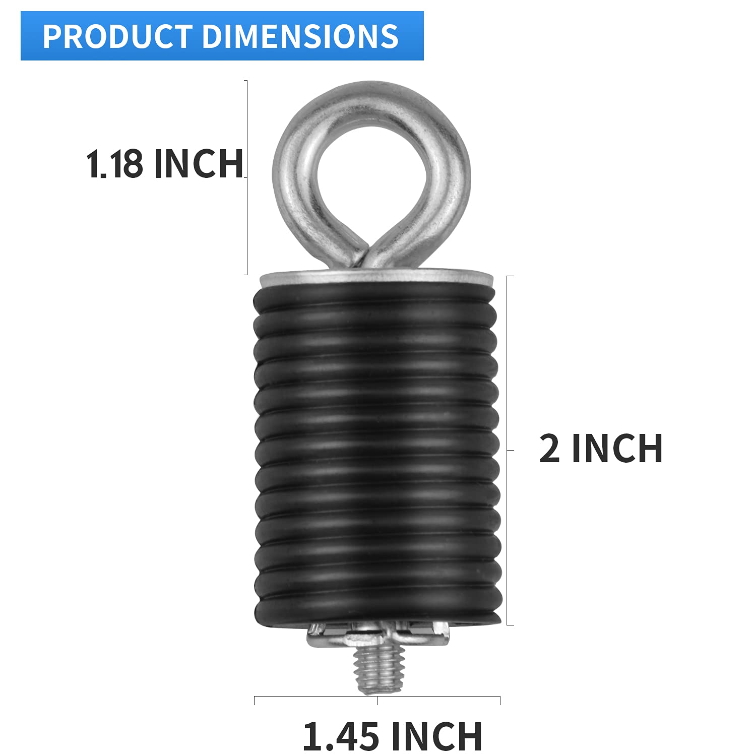 Utv Bed Tie Down Anchors General Tie Down Anchor Black Compatible With Polaris Ranger/General 500 700 800 900 1000 (Up To 2021) 2' Long Anchors Set Of 6