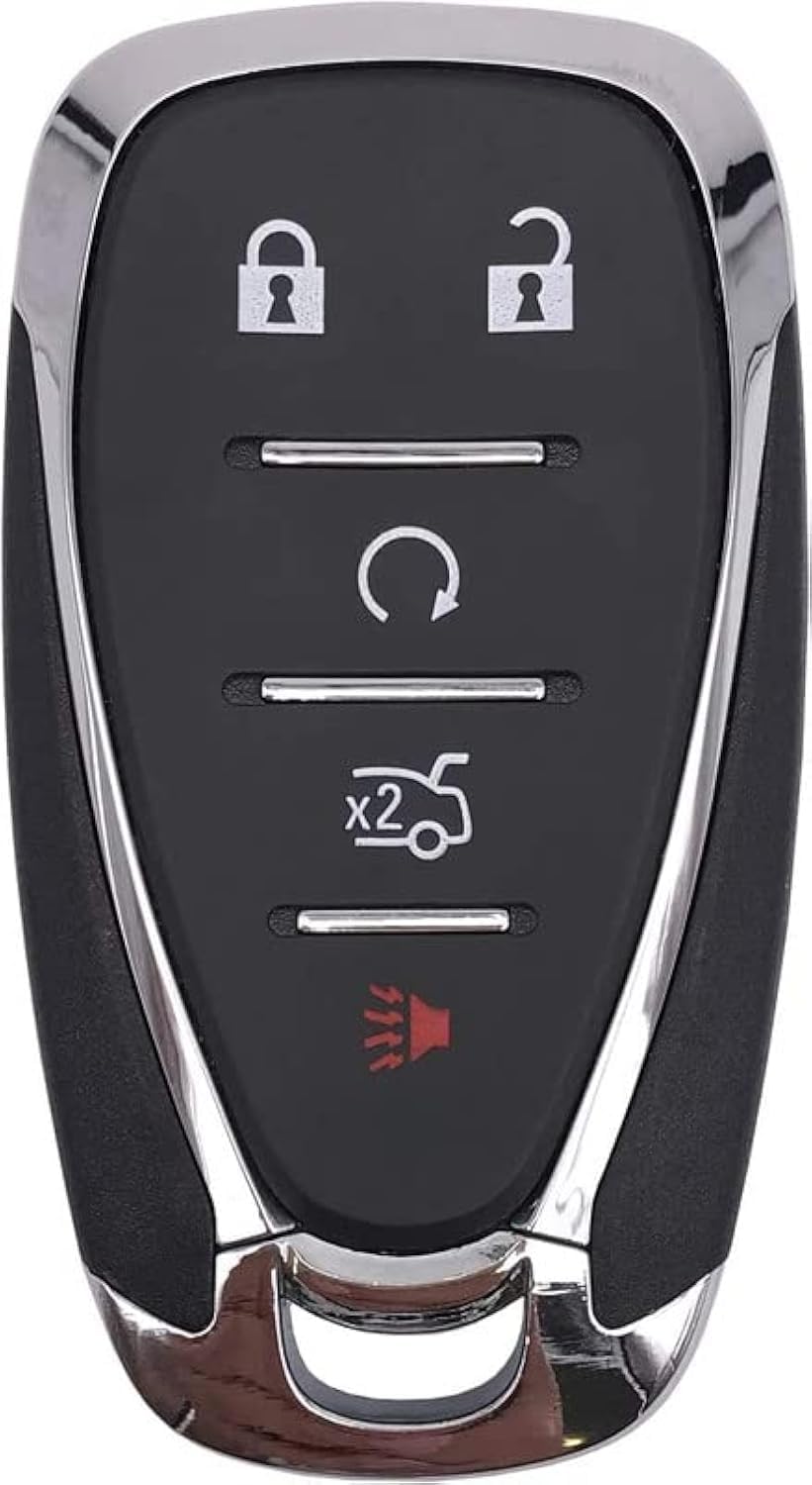 Horande Replacement Key Fob Cover fit for Chevy Malibu Cruze Camaro Equinox Blazer Keyless Entry Key Fob Shell (5 Buttons)