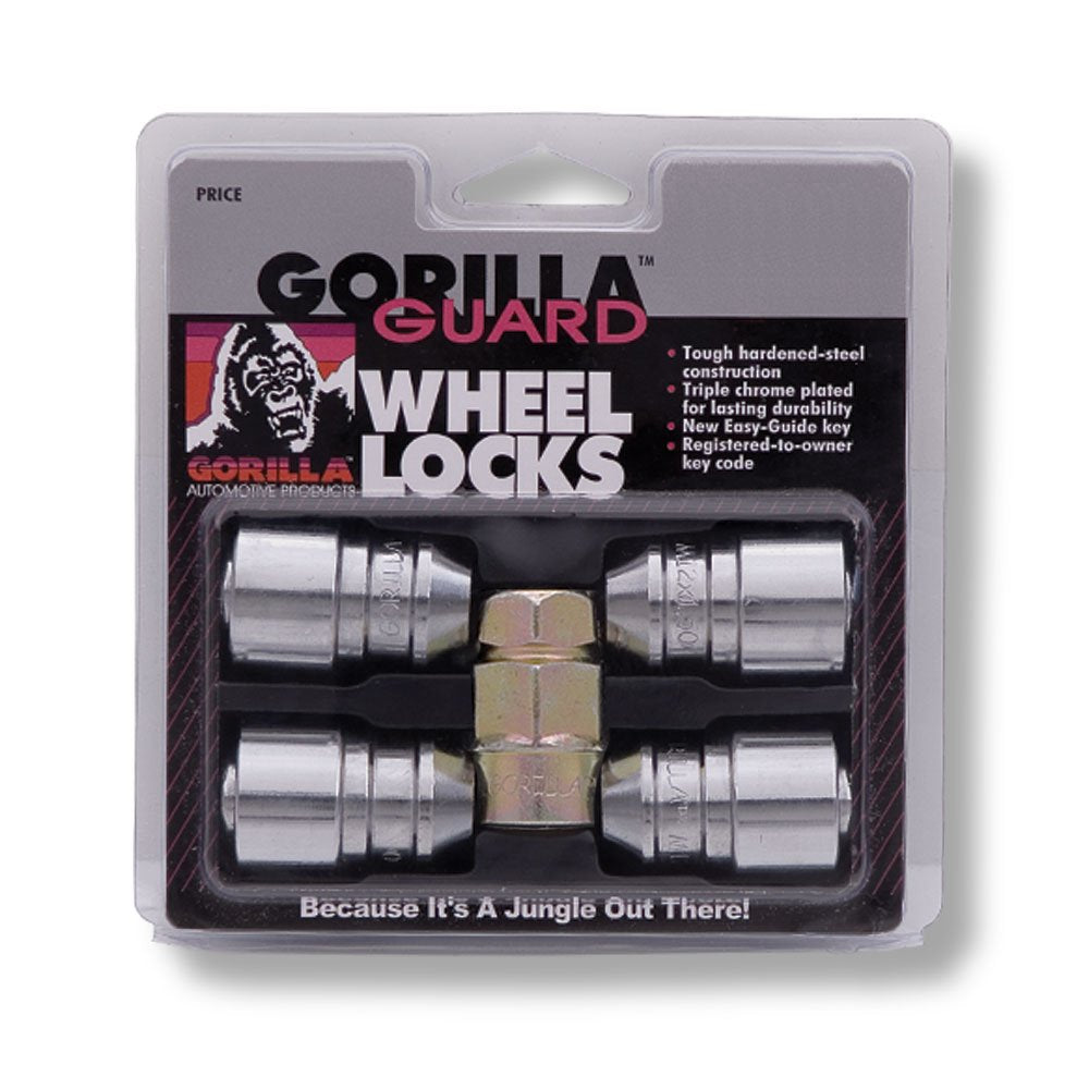 Gorilla Automotive 61681 Acorn Gorilla Guard Locks (1/2'' Thread Size) - Pack Of 4