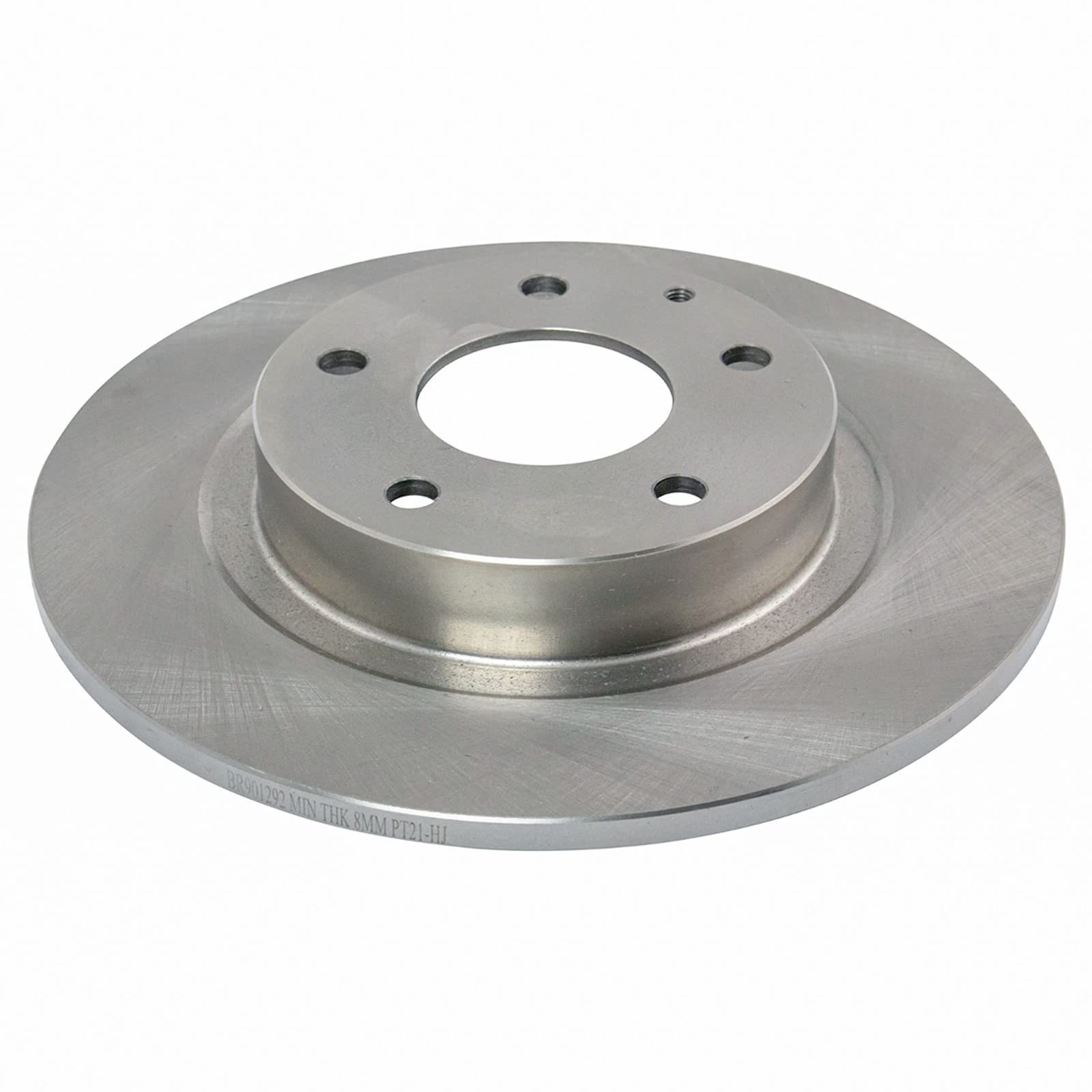 Trq Rear Brake Pad & Rotor Kit Brake Pads Brake Rotor Ceramic Compatible With 2014-2015 Mazda 6