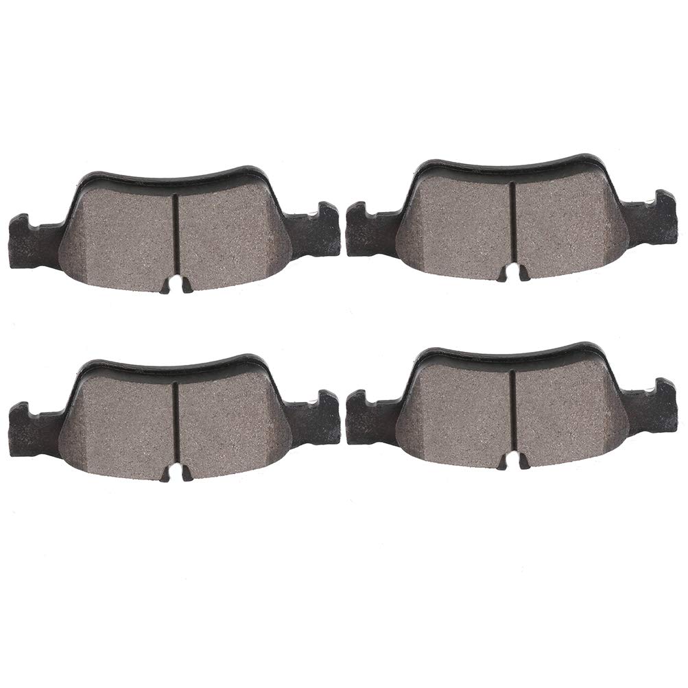 Scitoo Ceramic Brake Pads, 4Pcs Rear Brake Pads Brakes Kits Fit For Mercedes-Benz Cl500,Cl550,Cl600,Cls400,Cls500,Cls550,E250,E3