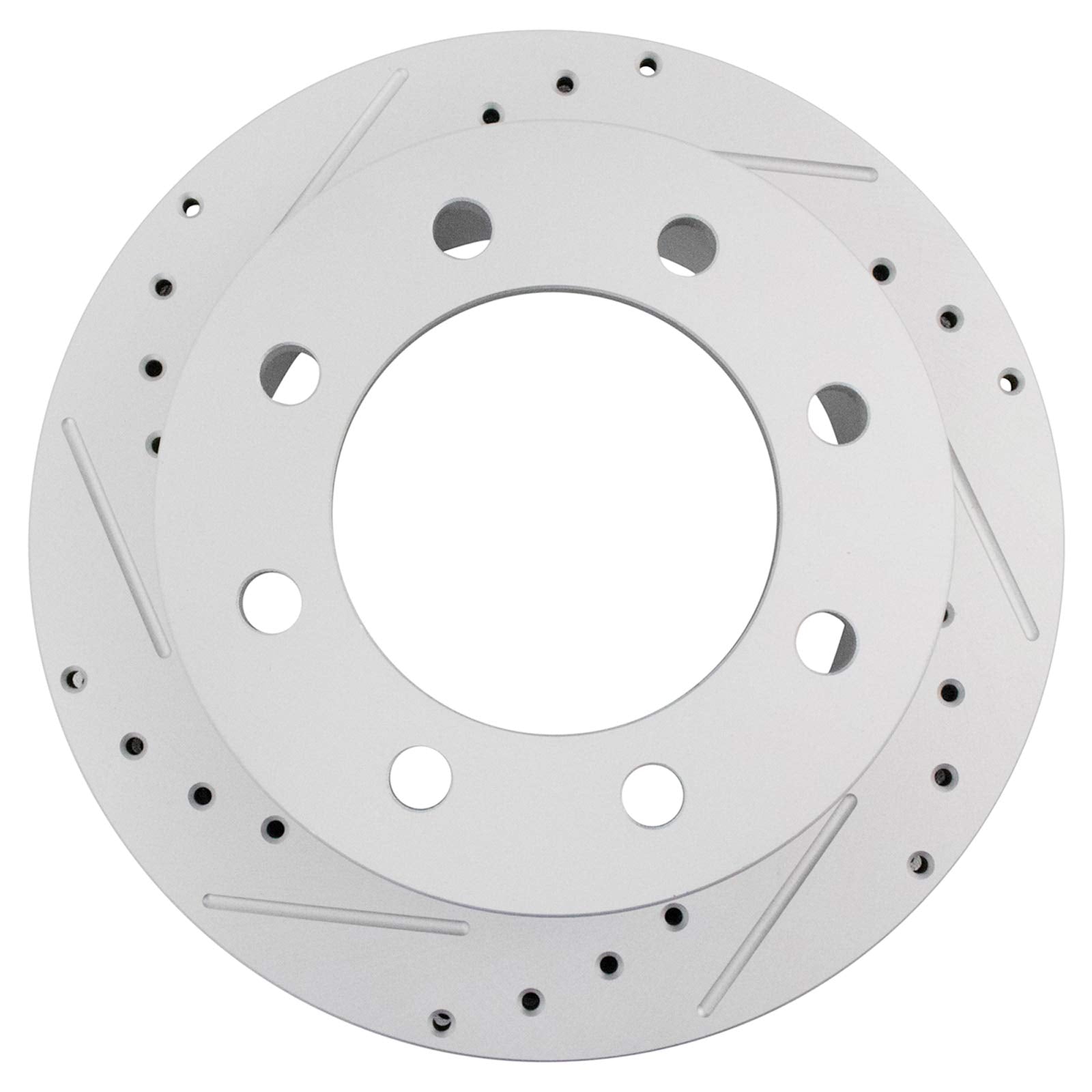 Trq Rear Performance Brake Rotor Drilled Slotted Pair Set For Chevy/Gmc