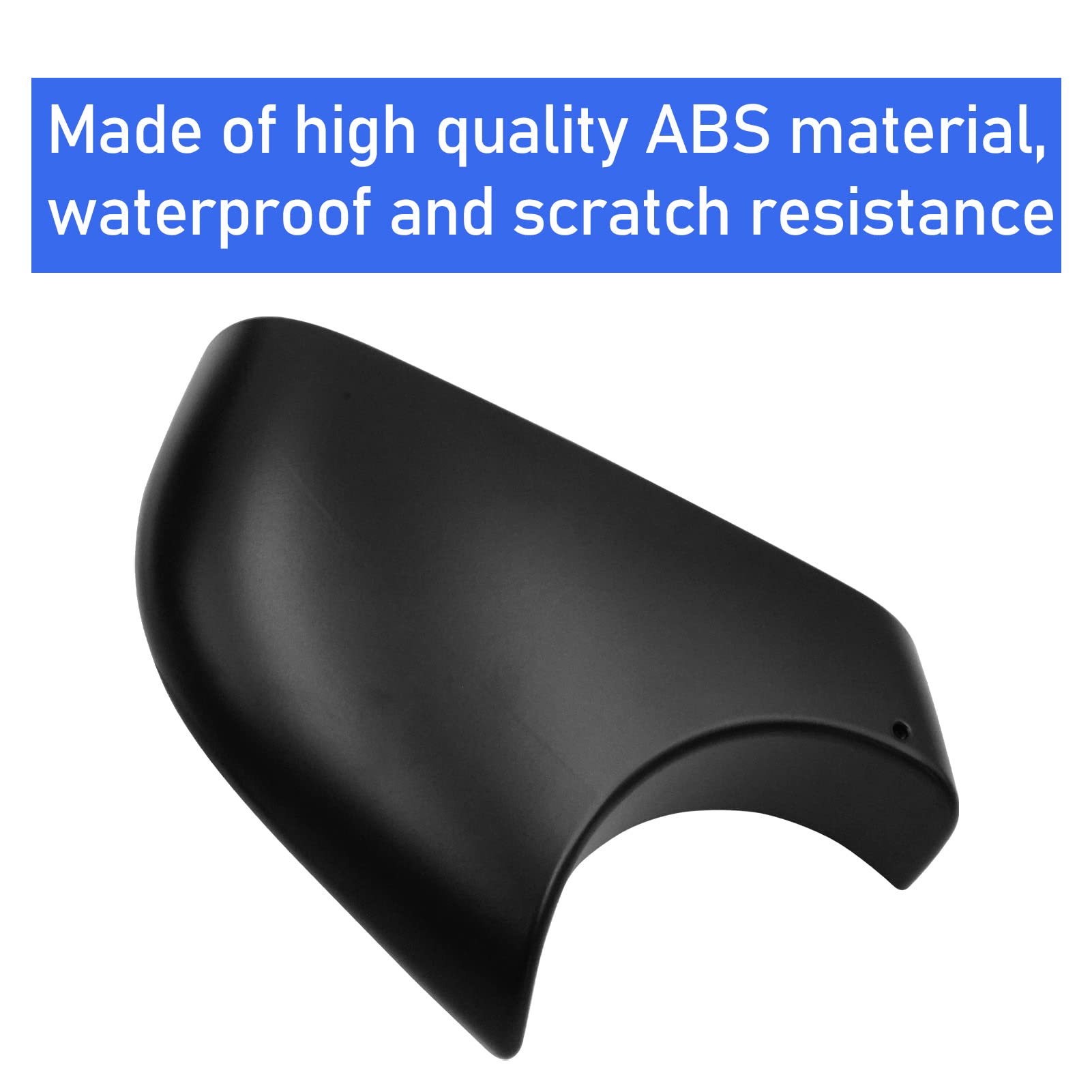 Jaronx Compatible With Tesla Model Y Mirror Lower Cover 2018-2024,Left Drive Side Rearview Mirror Base Cover Trim, Side Mirror B