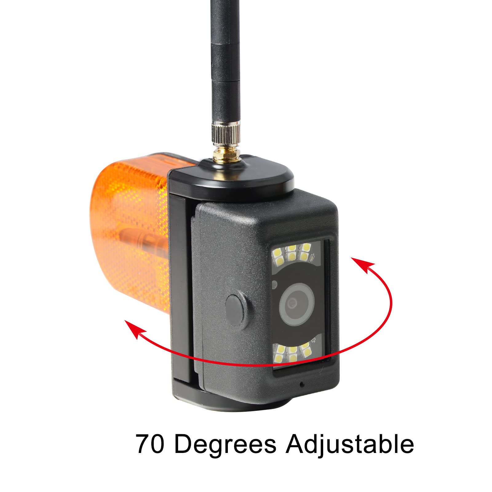 Haloview Btc129 Wireless Rv Side Marker Light Fhd 1080P Cameras For Bt7 Monitor System