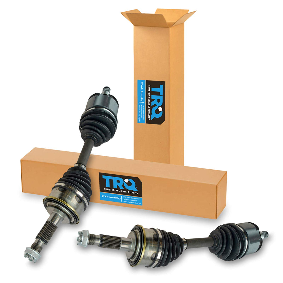 Trq Front Cv Axle Shaft Assembly Set Compatible With 1996-2002 Toyota 4Runner 1995-2004 Tacoma