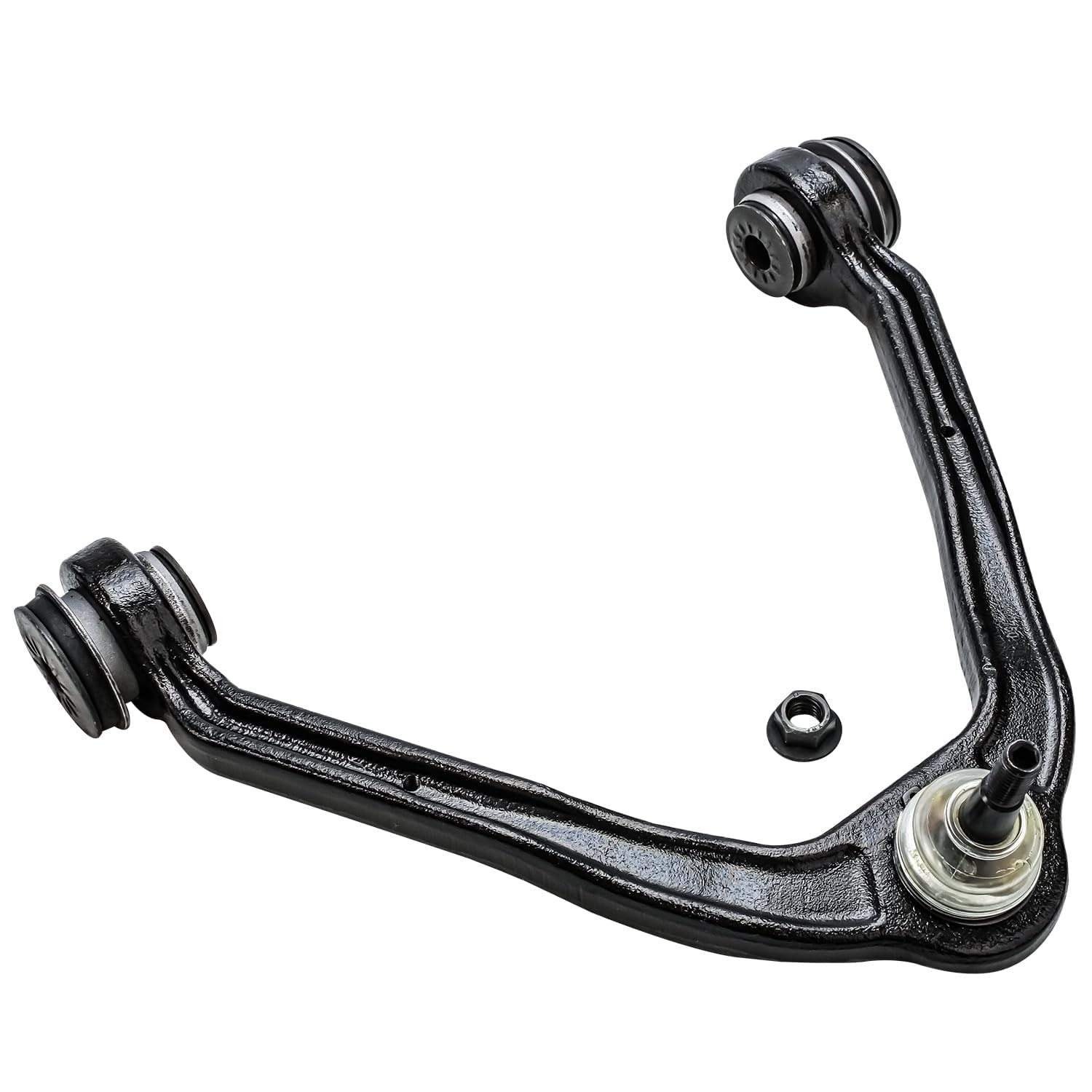 Detroit Axle - Front Upper Control Arms for Chevy GMC Sierra Silverado Yukon XL Avalanche 1500 Tahoe Cadillac Escalade ESV EXT, Replacement 2 Upper Control Arms w/Ball Joints Pair Set