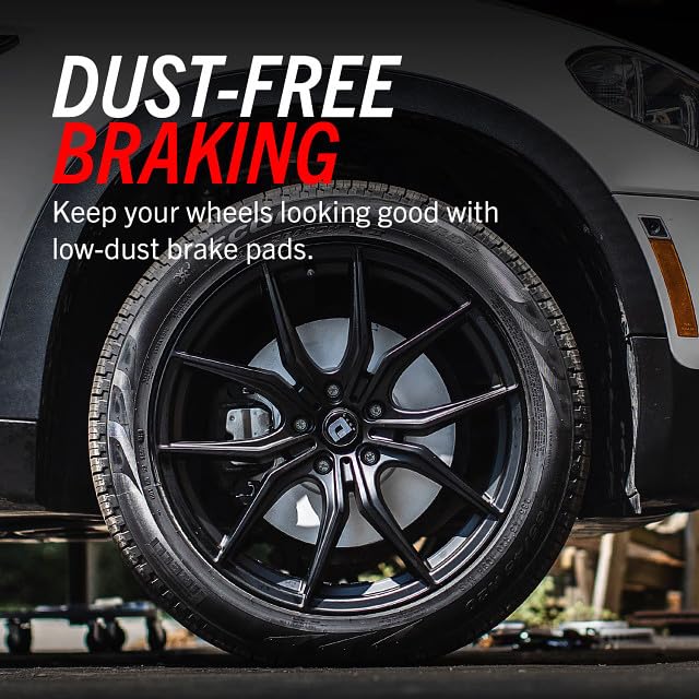 Power Stop Crk2010 Coated Brake Rotor & Ceramic Brake Pads- Front & Rear