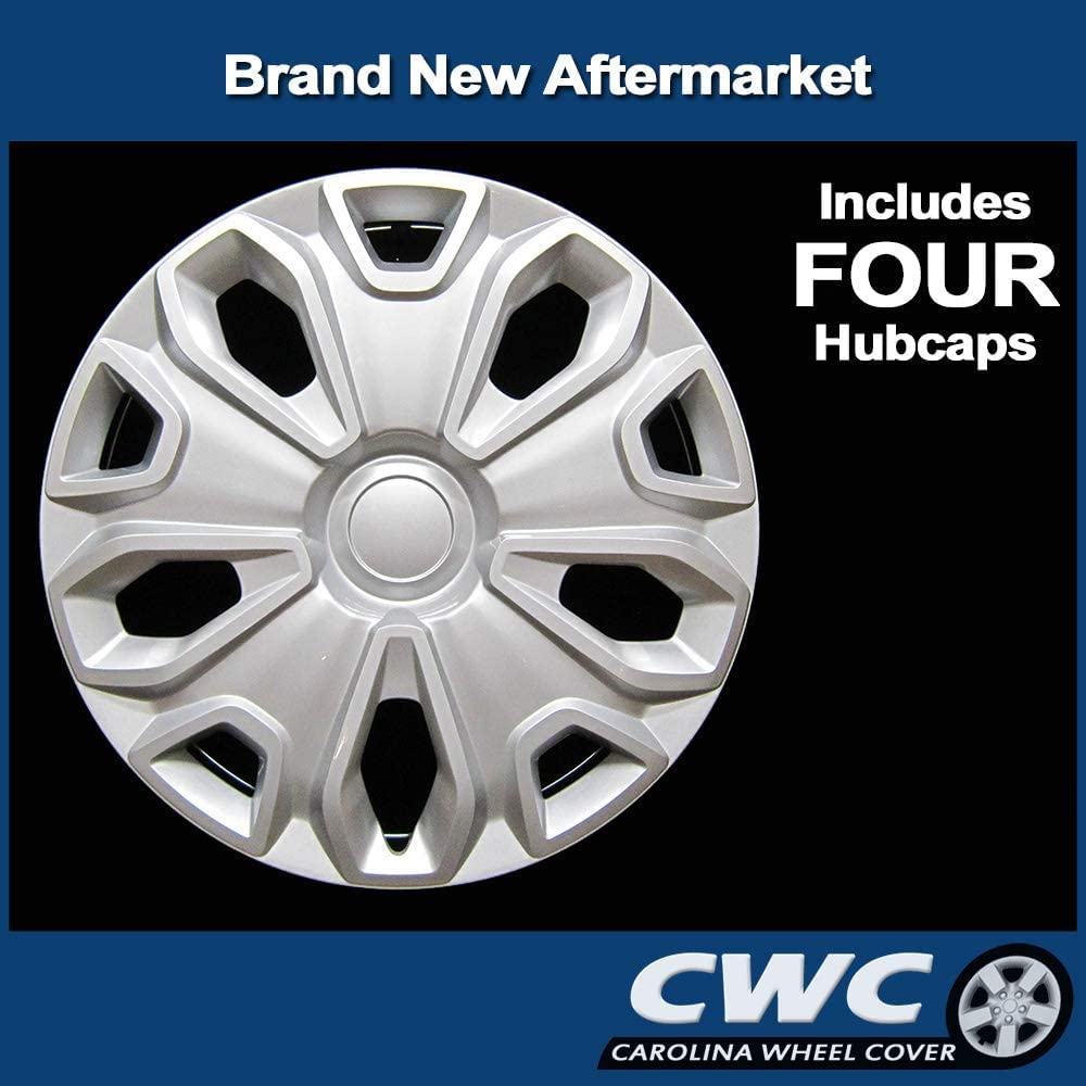 Premium Replica Hubcap Set, Replacement For Ford Transit 150, 250, And 350: 2015-2022, 16-Inch Wheel Cover (4 Pieces)