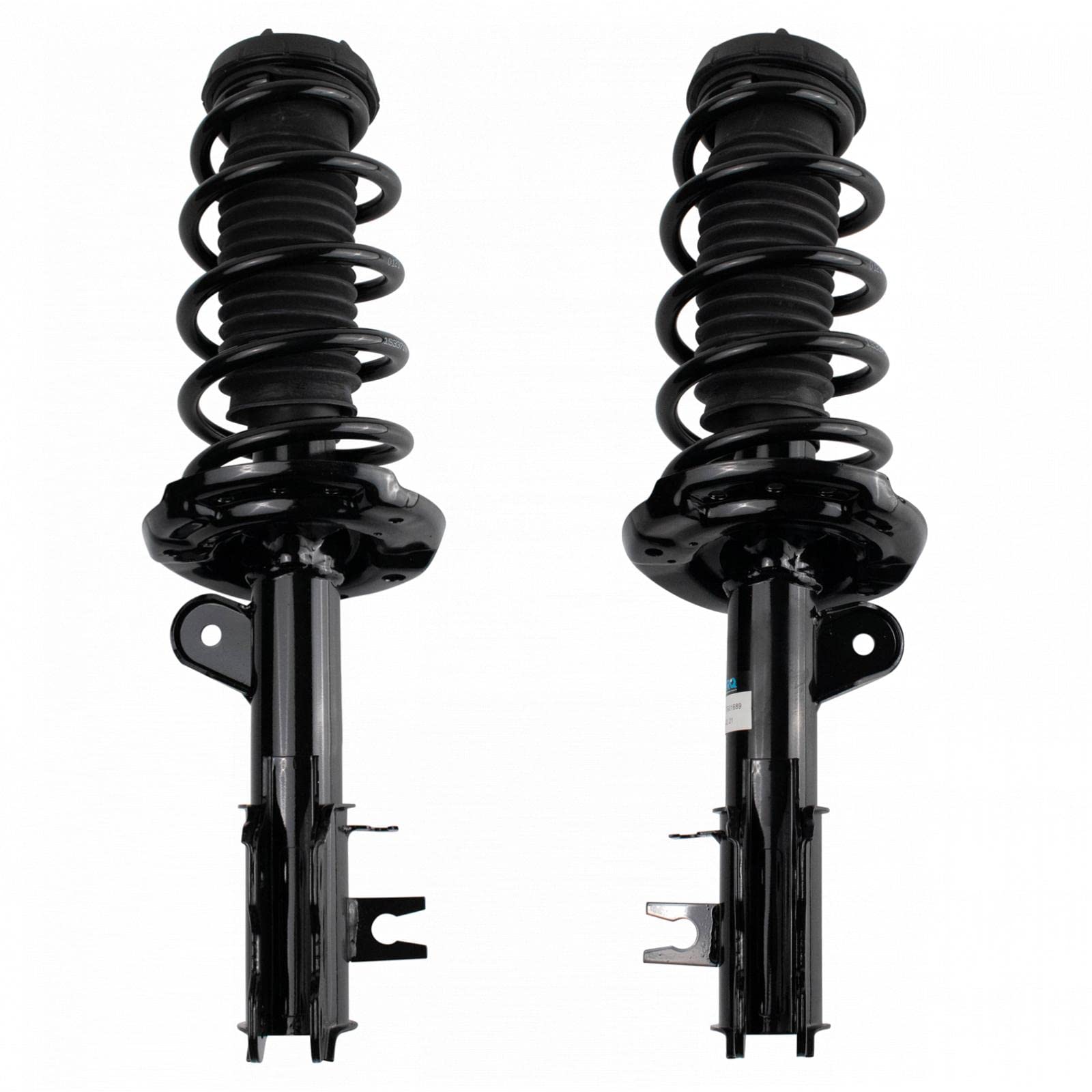 Trq Front Strut & Coil Spring Assembly Set Driver & Passenger Sides Compatible With 13-22 Buick Encore 15-22 Chevrolet Trax