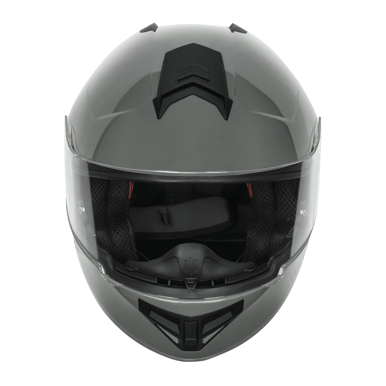VCAN VX28 Full Face Modular Flip-Up Motorcycle Helmet ECE & DOT Approved, Coolmax Cheek Pad & OTG Ready