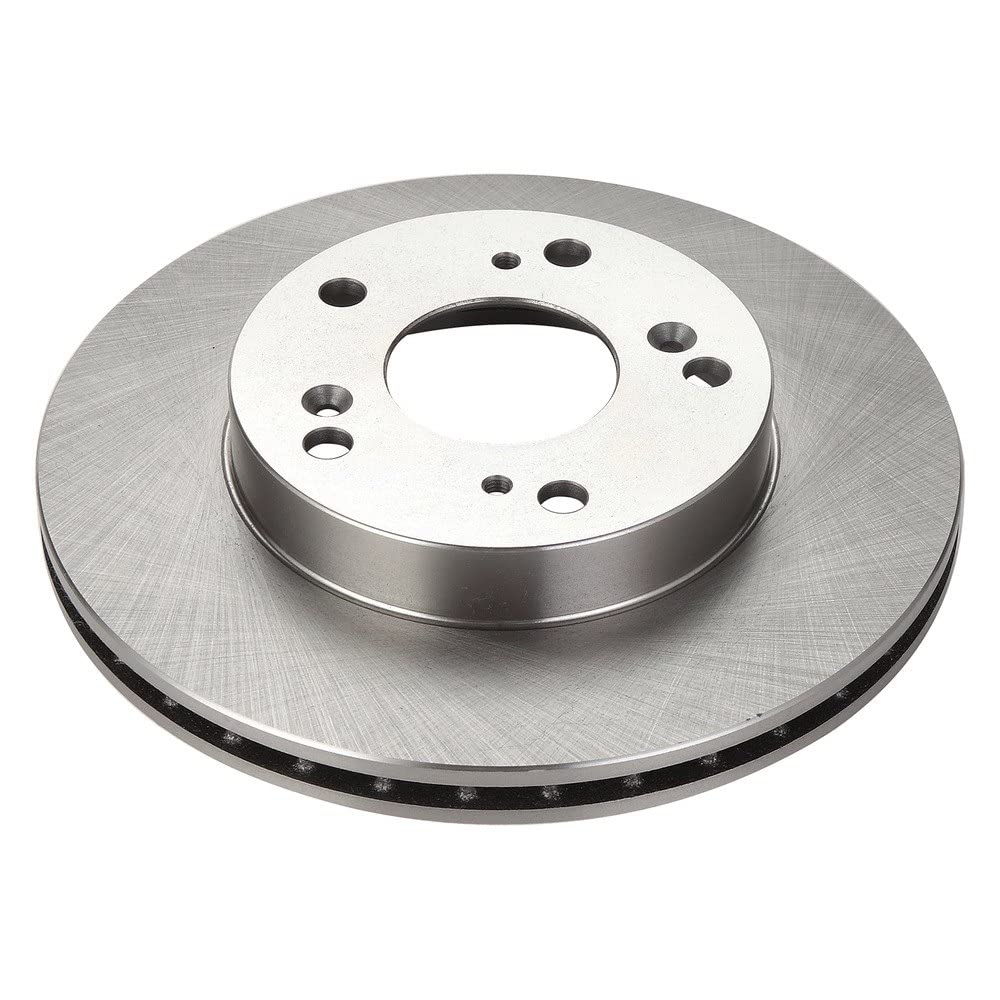 Trq Front Brake Rotors Set Vented Compatible With 2002-2006 Acura Rsx 2004-2011 Honda Civic 2011-2015 Cr-Z