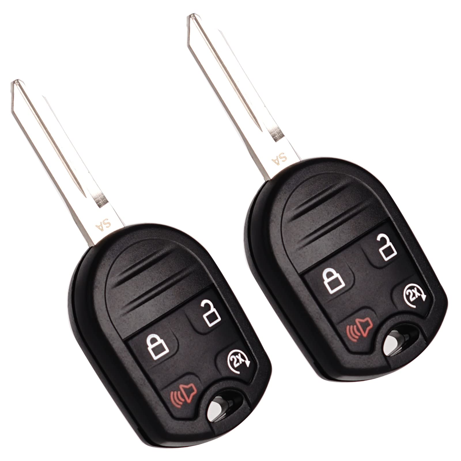 Key Fob Remote Replacement Fits For Ford F-150 /F150 2011 2012 2013 2014 F-250 F-350 Super Duty 2011-2015 2016 Explorer Expedition 2009-2017 Cwtwb1U793 Keyless Entry Remote Start Control Ouc6000022