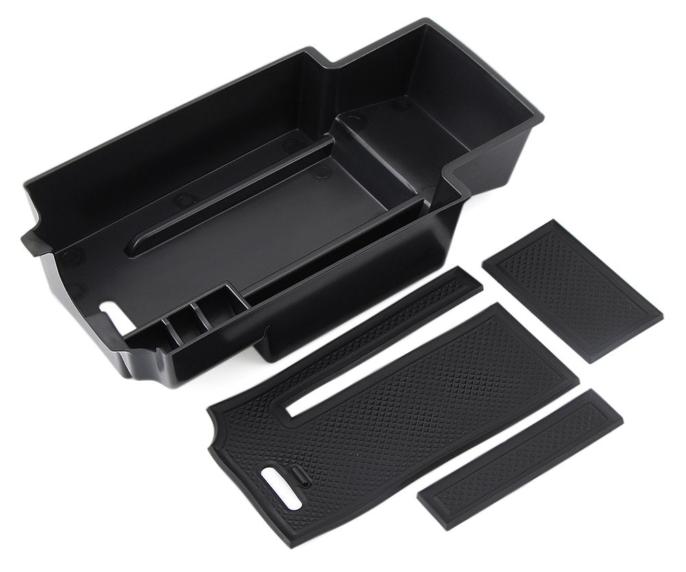 AndyGo Car Glove Box Center Armrest Storage Box Storage Fit for Mercedes Benz A-Class B-Class GLA CLA A180 A200 A250 A260 B180 B200 GLA200 GLA220CDI GLA250