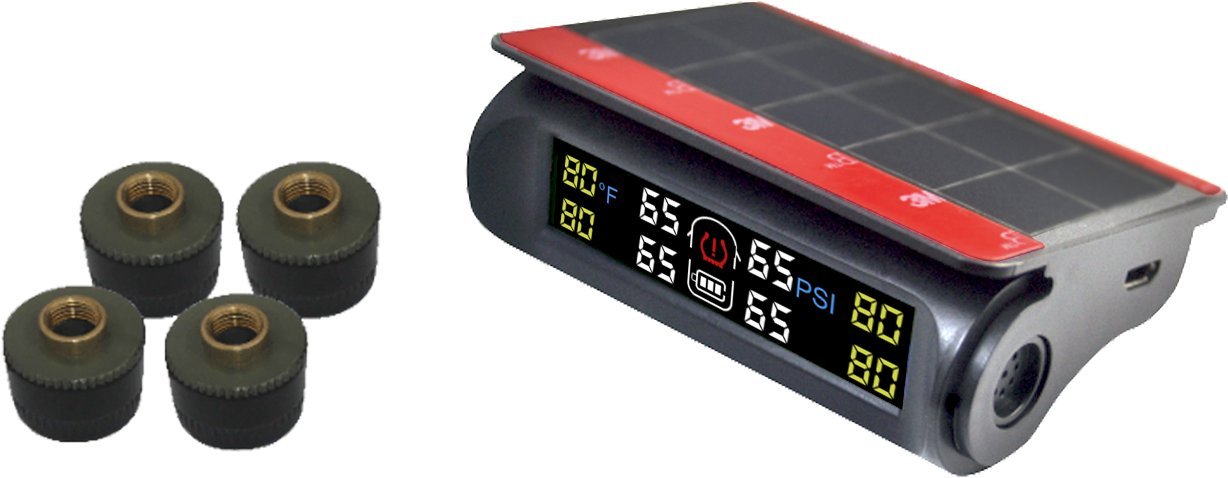 Tireminder Research - Tpms-Trl-4 Tireminder Solar Powered Trailer Tpms, 4 Tire Kit