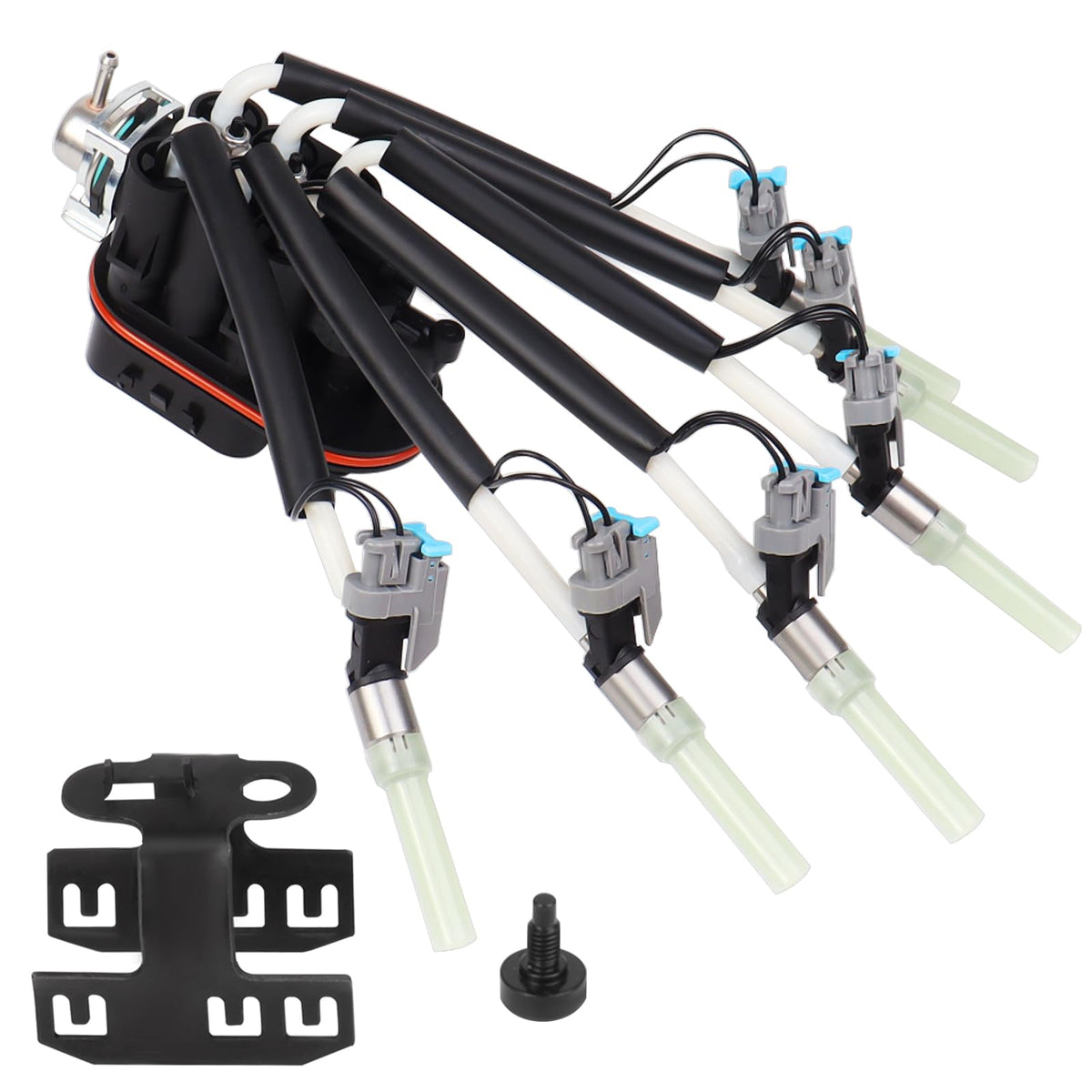 LOREADA Spider Injectors 4.3L, FJ503 Fuel Injector 6 Cylinder for Chevy Express Silverado P30 K1500 GMC Savana Jimmy Chevrolet O