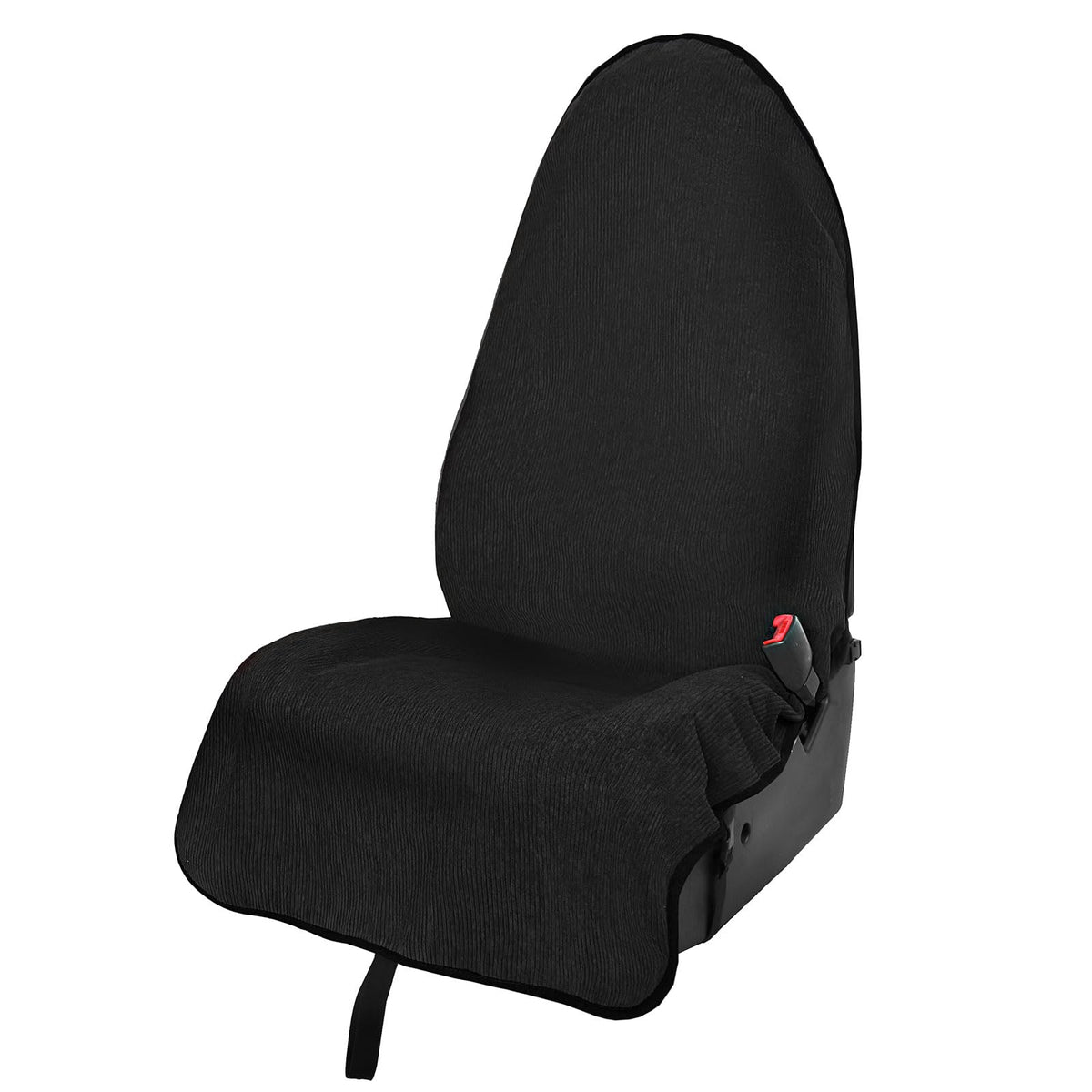 Black Waterproof Seat Covers For Cars - Machine Washable Car Seats Protectors Universal Fit For Vechicles Honda Tesla Ford Toyot