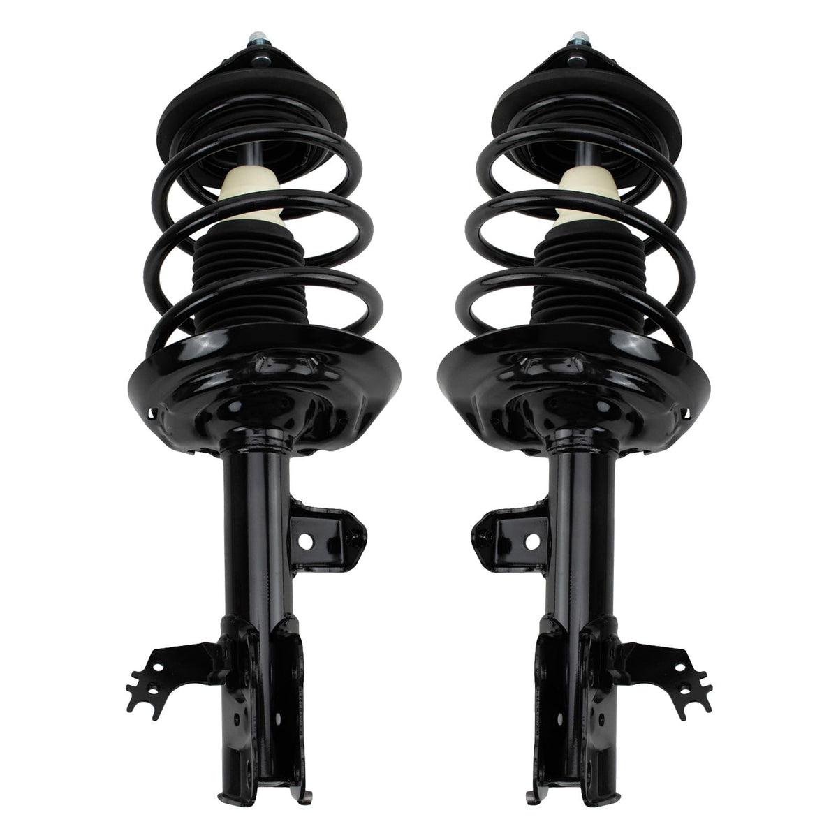 Trq Front Strut & Coil Spring Assembly Set Driver & Passenger Sides Compatible With 18-22 Toyota Camry