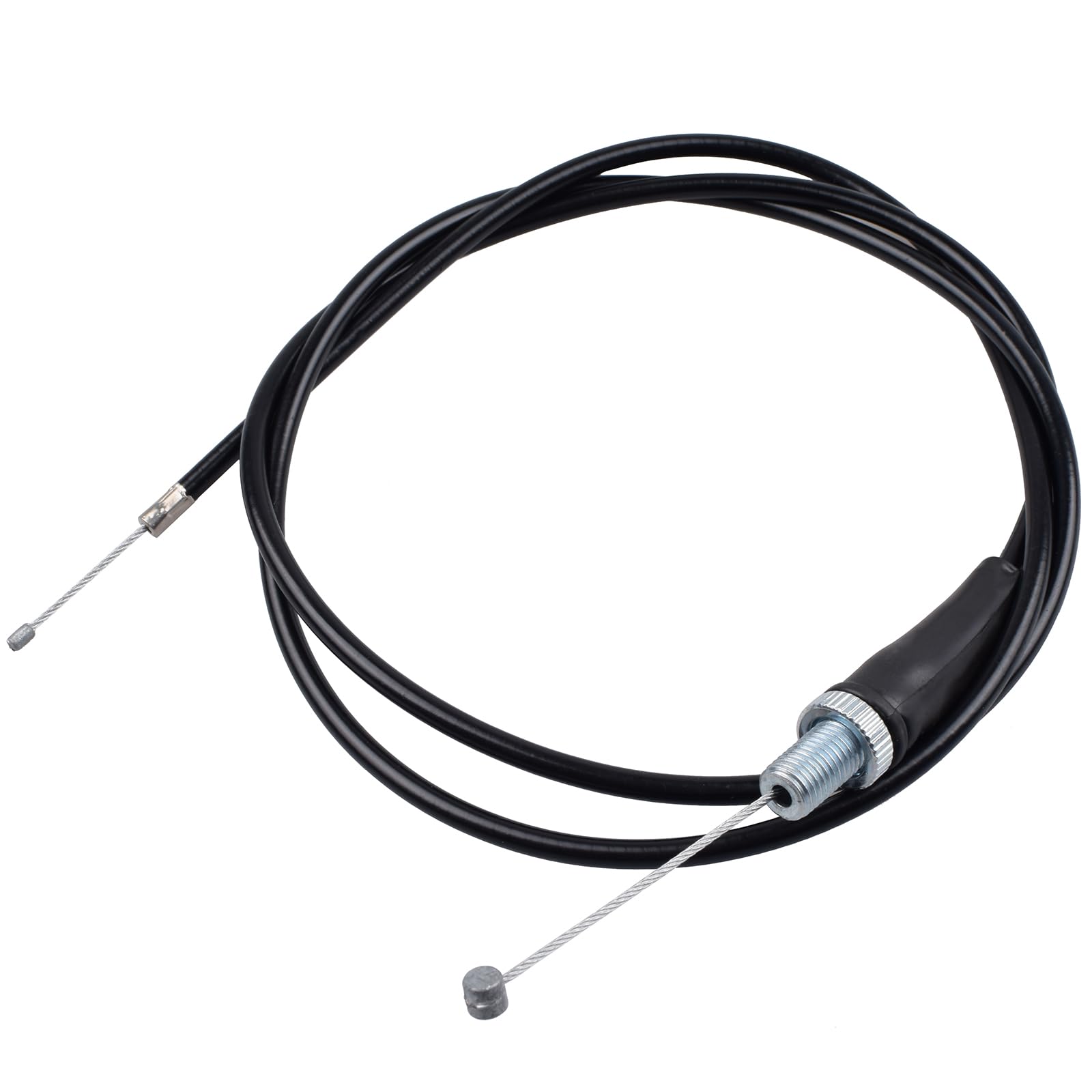 Heymaillc 50 Inch Mini Bike Throttle Cable Kit For Ct200U Bt200X Ct200U-Ex Predator 212 Baja Warrior Mb165 Mb200 Db30 196Cc 6.5Hp 200Cc Motovox Mbx10 Mbx11 Gx160 Gx200 Pit Bike Parts(Black)