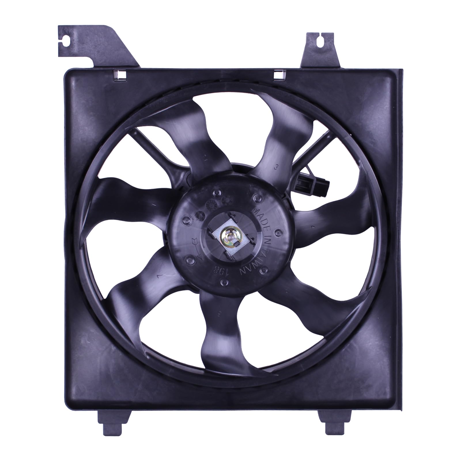 TYG Upgraded Cooling Fan Assembly for 2006-2011 Hyundai Accent Sedan 1.6L/ 2007-2011 Accent Hatchback 1.6L | Racing-Level OE Rep