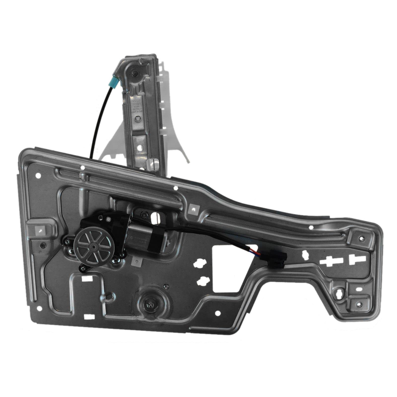 Trq Rear Left Power Window Regulator & Motor Assembly Drivers Side Compatible With 2005-2009 Chevrolet Equinox 2006-2009 Pontiac