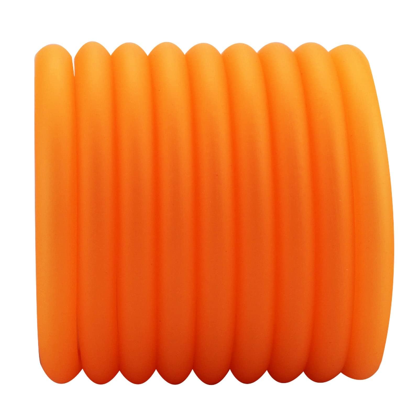 Pro Bat 5Mm X 1.5M Gas Fuel Hose Line For Atv Dirt Bike Go Kart Moped Pocket Bike (59'', Orange)