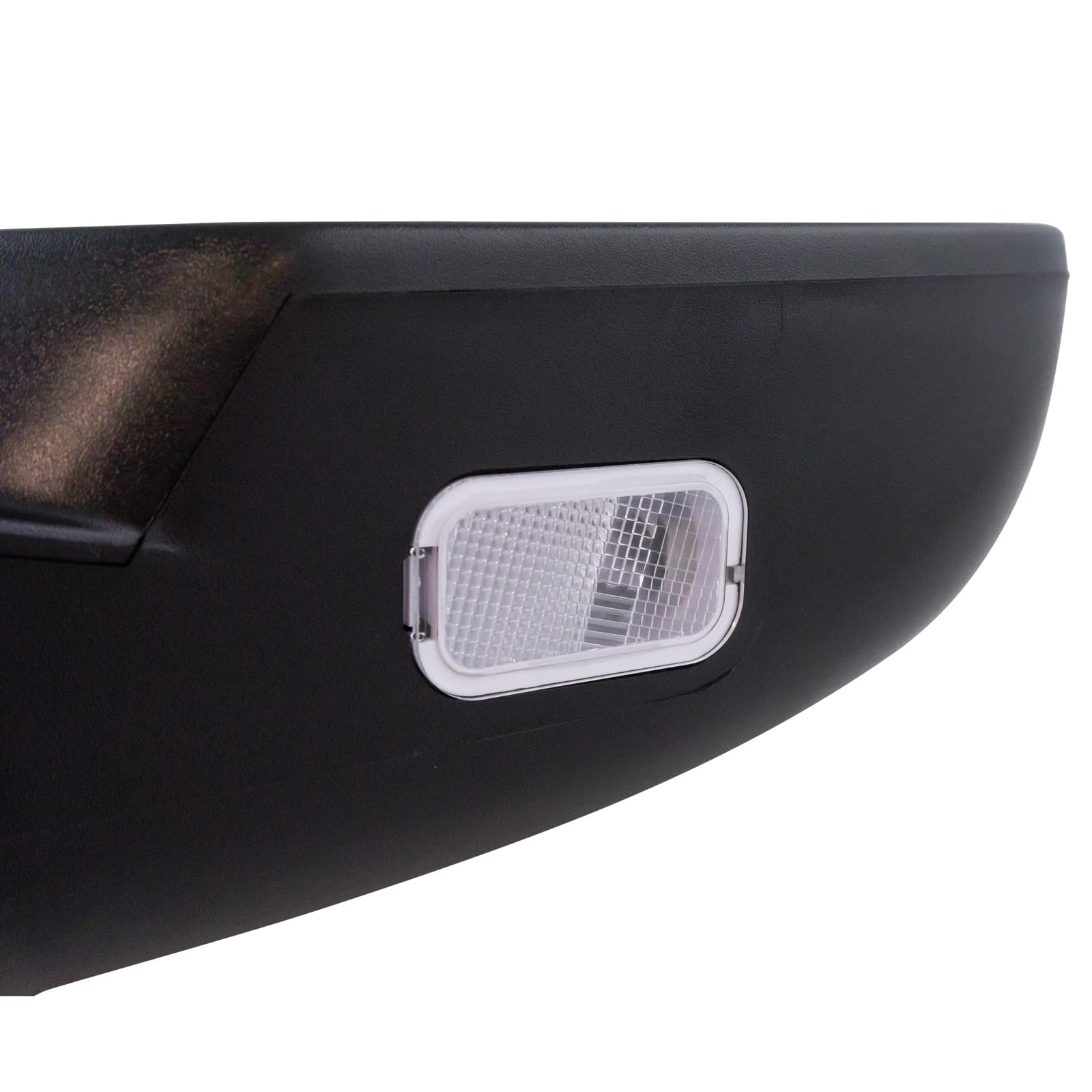 Trq Right Mirror With Heat Power Folding With Blind Spot Indicator With Chrome Cover Passenger Side Compatible With 09-14 Cadill