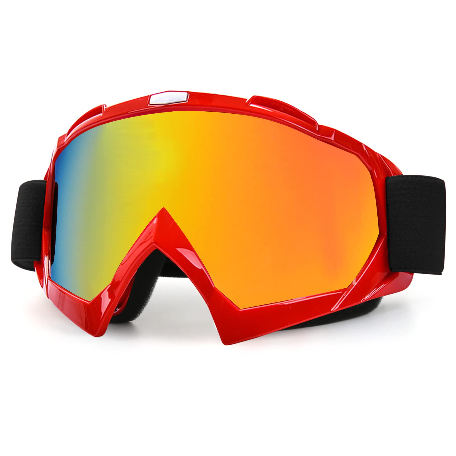 Shutuan Motorcycle Goggles Motocross Dirt Bike Goggles ATV Goggles for Adults Riding Goggles UV 400 Offroad Goggles Mx Racing He