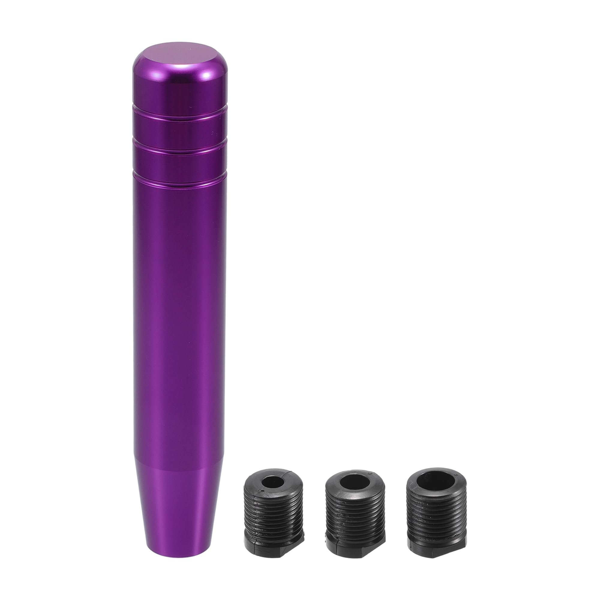 VekAuto Gear Shifter Knob Kit, 18cm Car Shift Lever Knob Universal for Automatic and Manual Vehicle Durable Aluminum Alloy Purpl