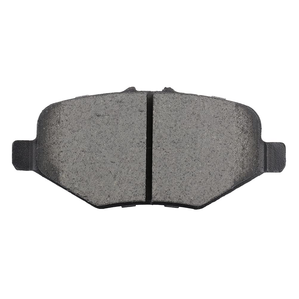 Cciyu D1612 Rear Ceramic Brake Pads Kits 4Pcs Fit For Chevy Cobalt,Hhr,For Malibu, For Ford Explorer,Flex,Special Service Police