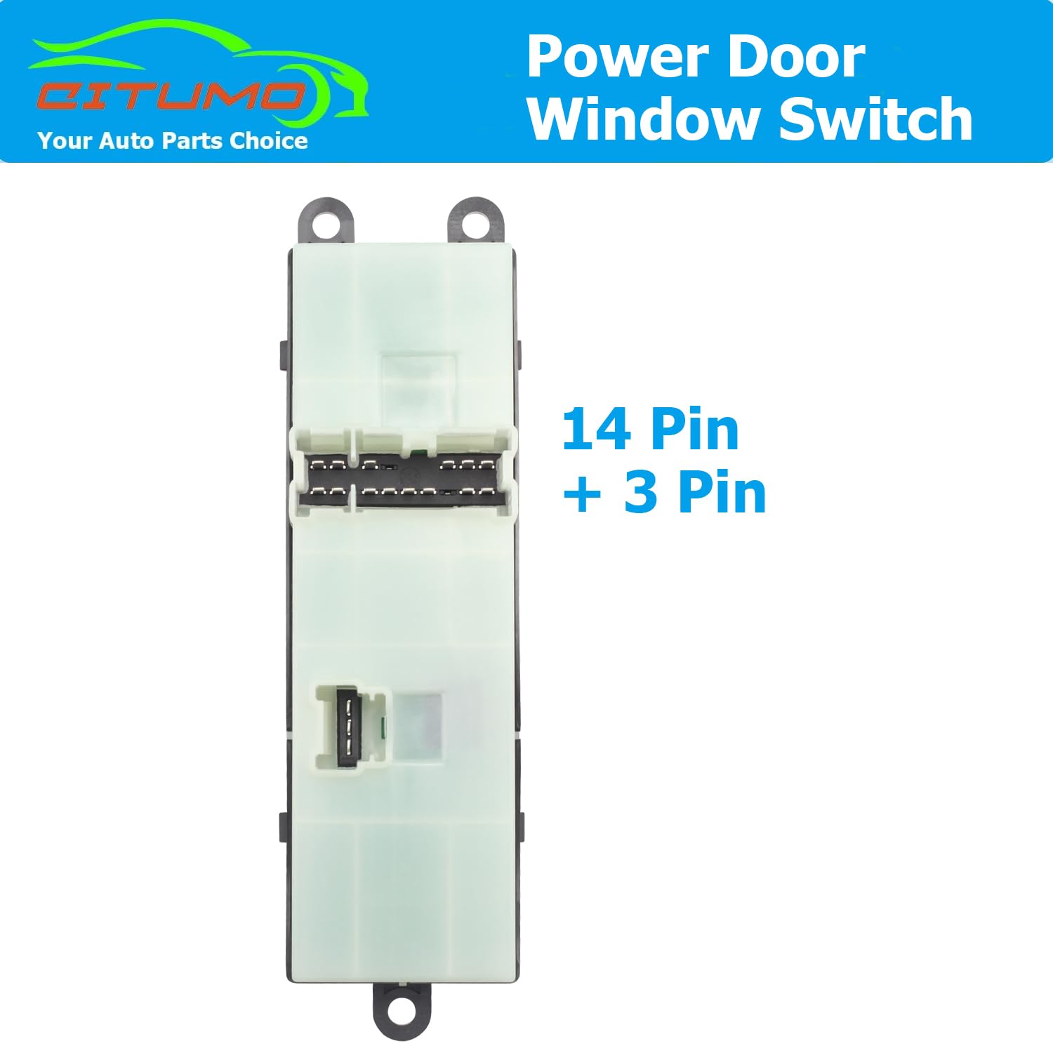 25401-Zj60A Driver Side Master Power Window Switch Compatible With 2008-2012 Sentra, Replace Oe# 25401-Zn50C, 25401-2T504