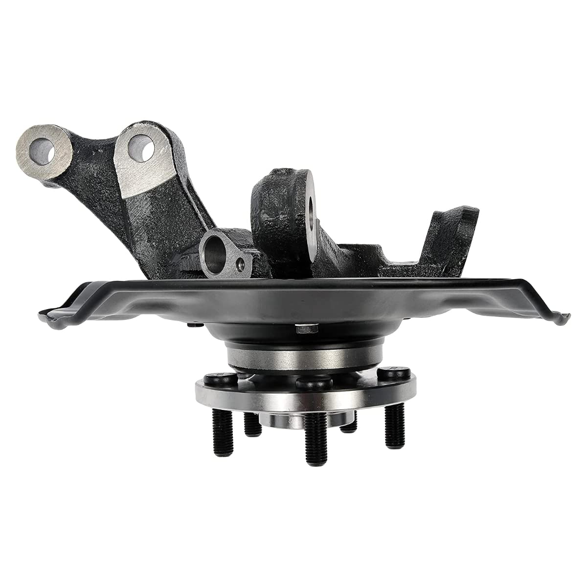 Autoshack Front Steering Knuckle & Wheel Bearing Hub Assembly 5 Lugs Driver Side Replacement For 2003 2004 2005 2006 2007 2008 Toyota Corolla 1.8L Fwd Kn798391