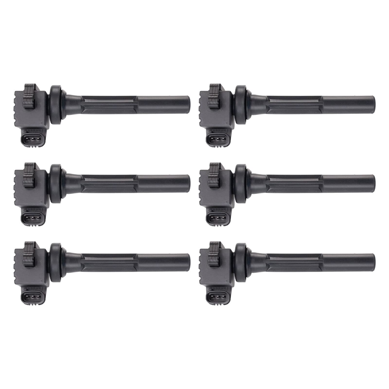 Trq Ignition Coil Set Compatible With 1998-1999 Acura Slx Honda Passport Isuzu Amigo Rodeo Trooper 1999-2001 Vehicross