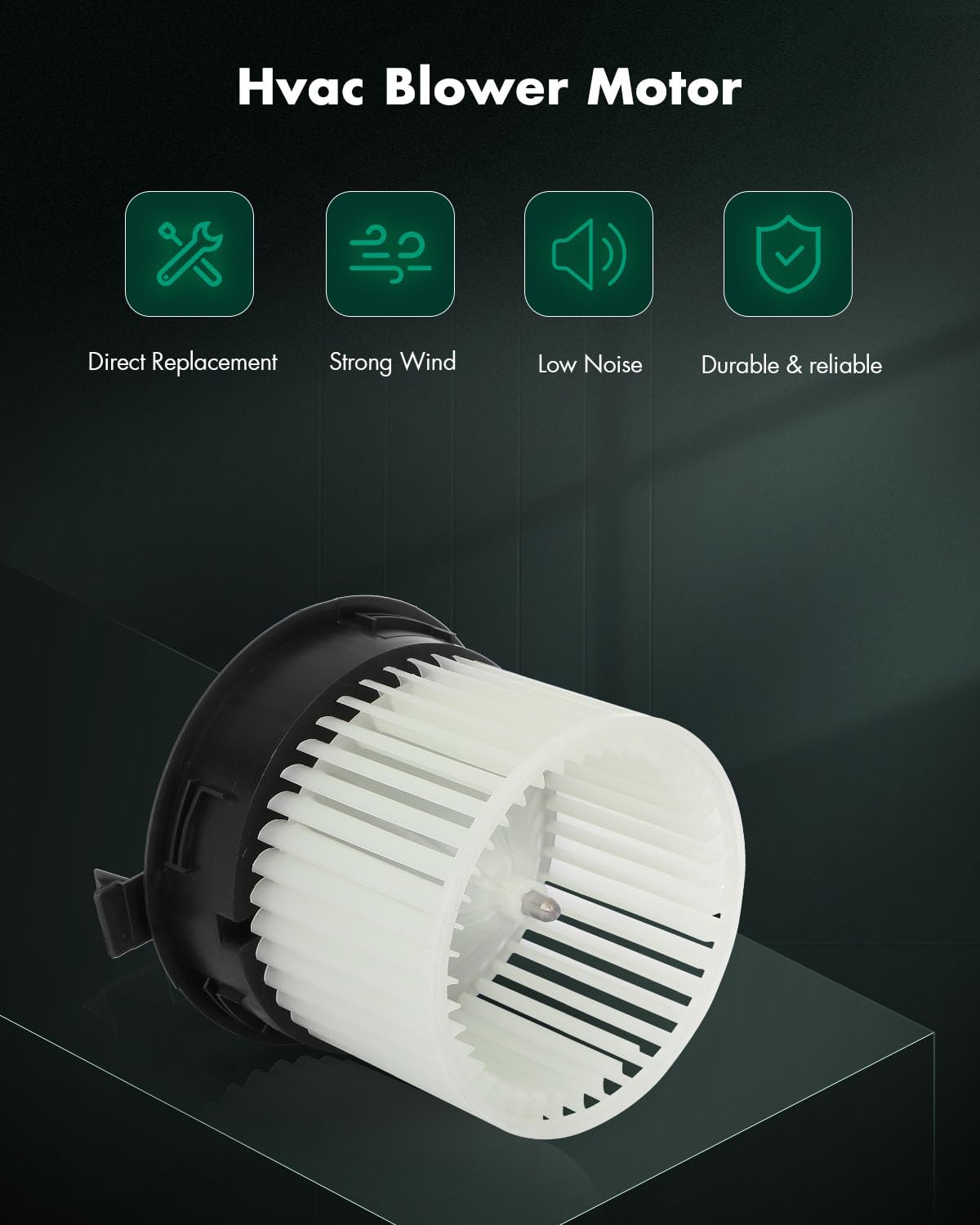 Scitoo 700256 Hvac Blower Motor With Fan Cage Fit For 2009-2014 For Nissan Cube,2011-2012 For Nissan Leaf,76952,Pm4035,272261Fc0