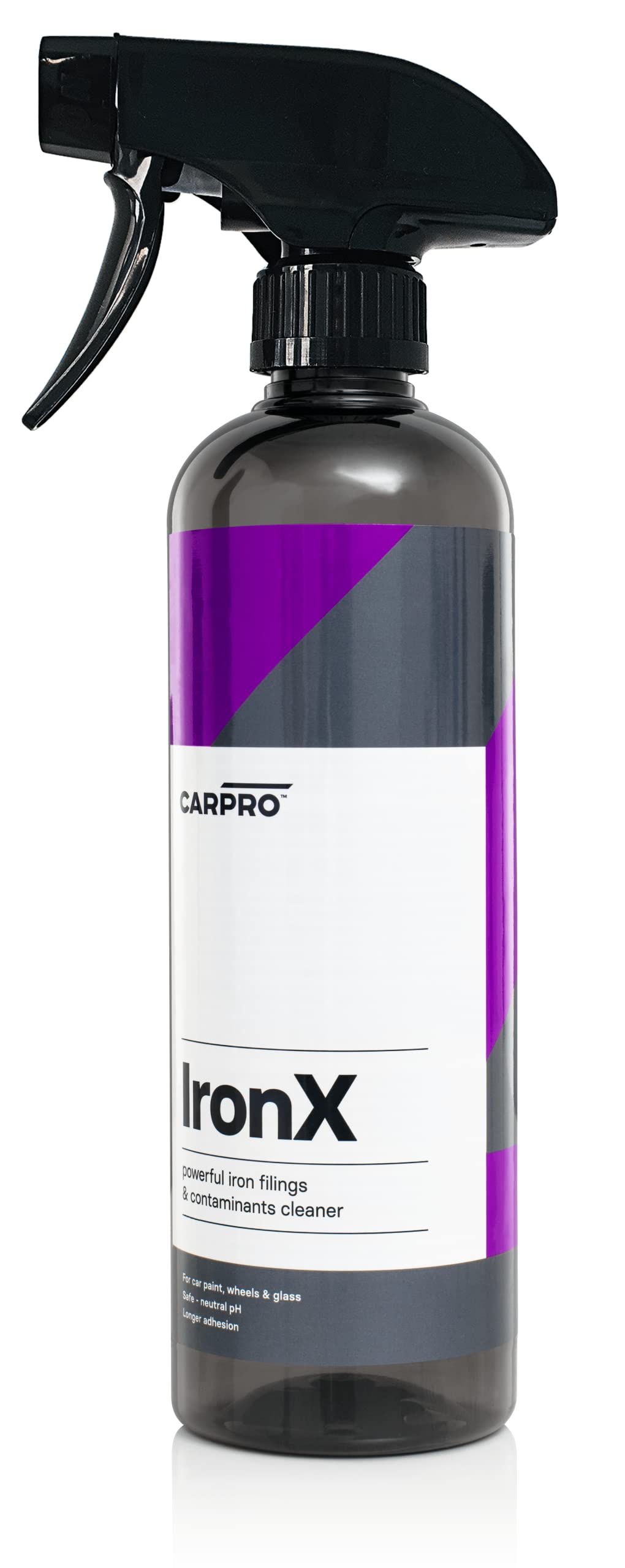 Carpro Ironx Iron Remover: Stops Rust Spots And Pre-Mature Failure Of The Clear Coat, Iron Contaminant Removal - 500Ml With Spra