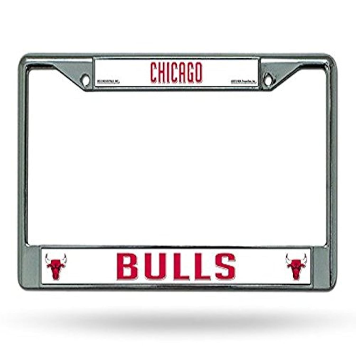 Rico Chicago Bulls Chrome License Plate Frame
