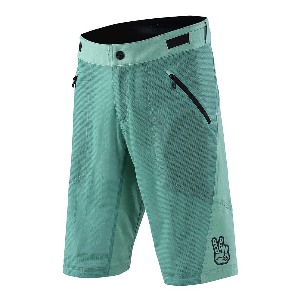 Troy Lee Designs Cycling Mountain Bike Trail Biking MTB Bicycle Shorts for Men, Skyline AIR Short W/Liner (32, Glass Green)