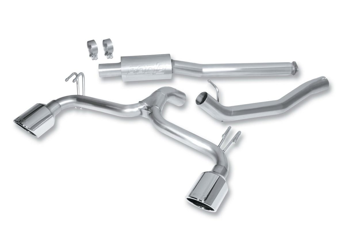 Borla 140334 Cat-Back Performance Exhaust System For 2009-2017 Mitsubishi Lancer Ralliart 2.0L 4 Cyl. Turbo Automatic Transmissi