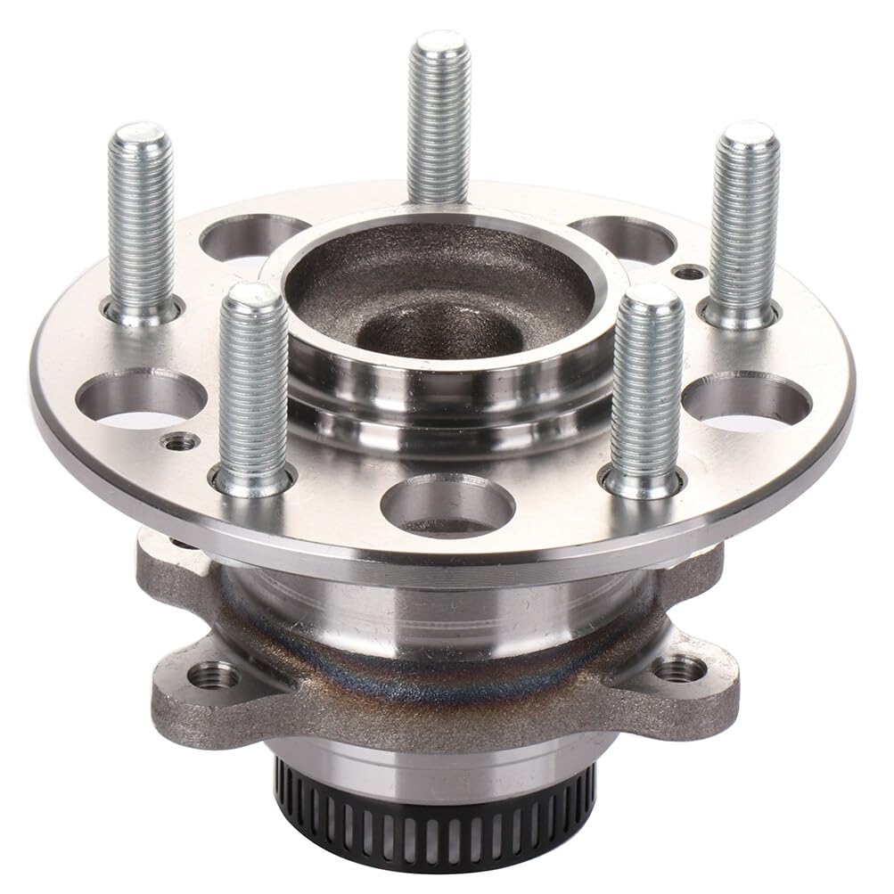 ECCPP Wheel Hub and Bearing Assembly Rear 512340 fit for Hyundai Elantra 2007-2012 5 Lugs Wheel Bearing Hubs with ABS 2pcs