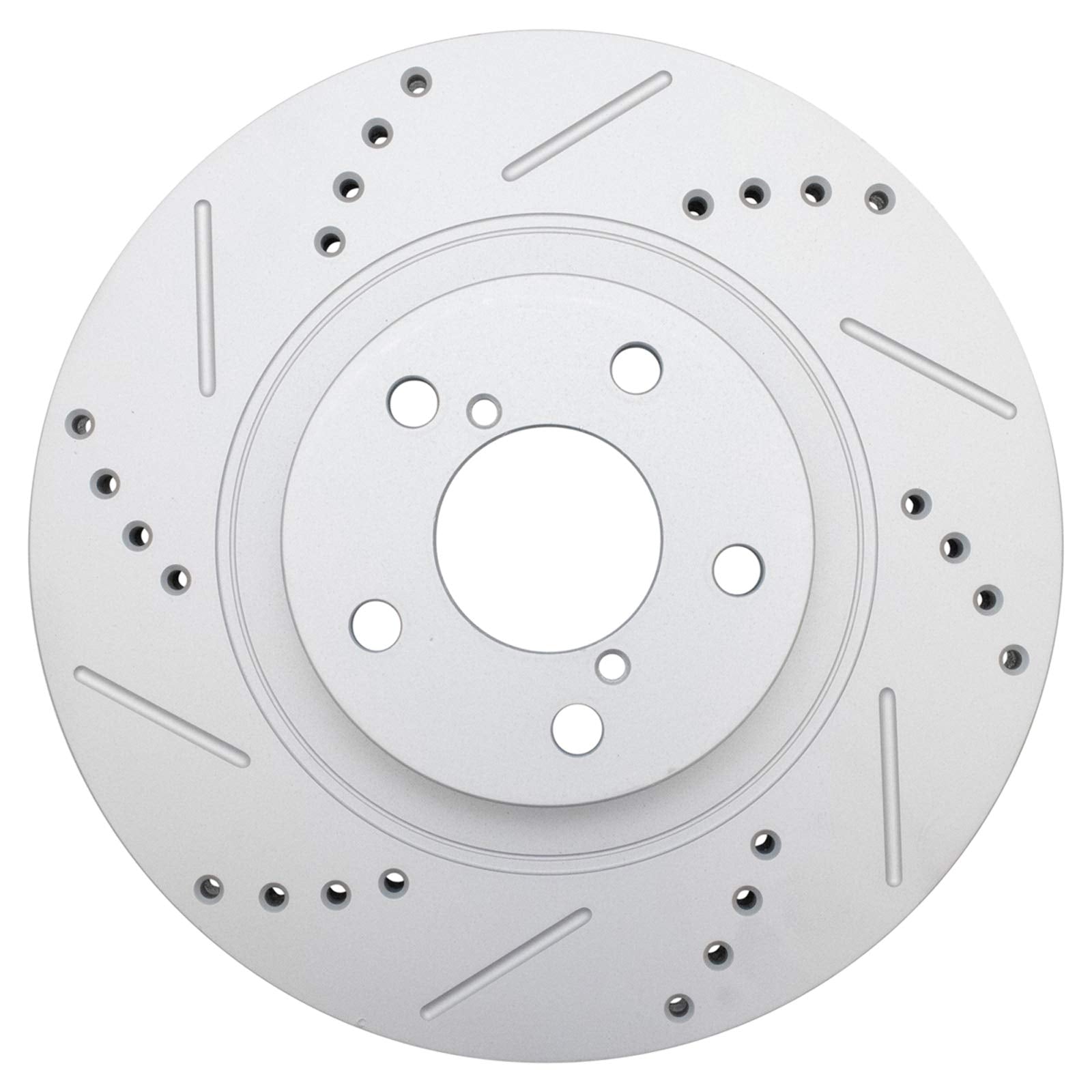 Trq Front Performance Brake Rotor Drilled Slotted Pair For Baja/Brz/Forester/Fr-S/Impreza/Legacy/Outback/Xv Crosstrek