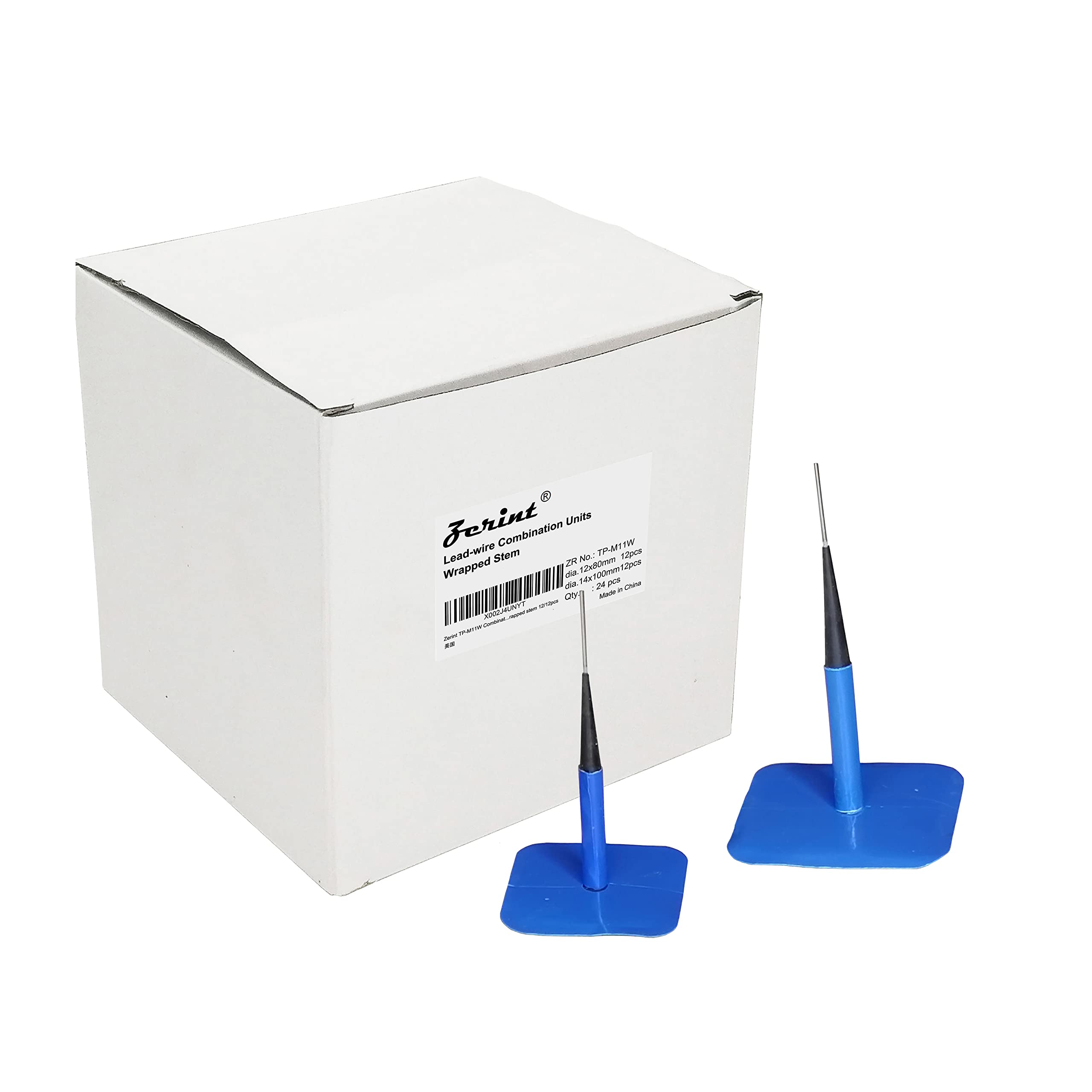 Zerint Tp-M11W Combination Repair Unit Kit,1/2'' X 3 1/8'' And 9/16'' X 4'' Wrapped Stem 12 Pcs Each