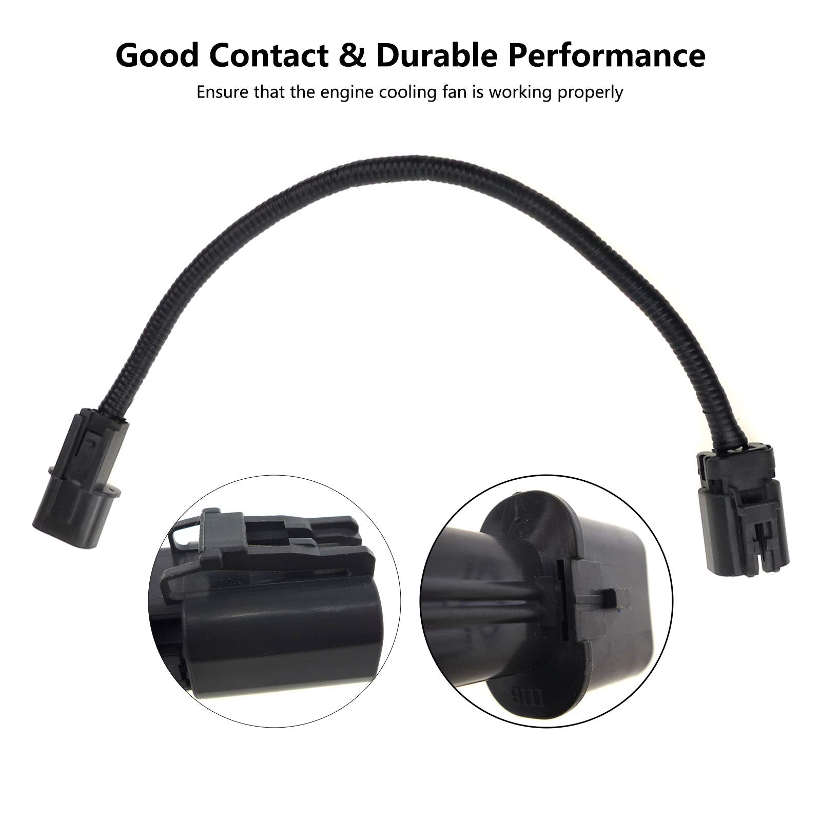 Engine Cooling Fan Wiring Harness 1355A245 1355A098 Fit For Mitsubishi Lancer 2008-2017, Outlander 4 Cylinder 2008-2015