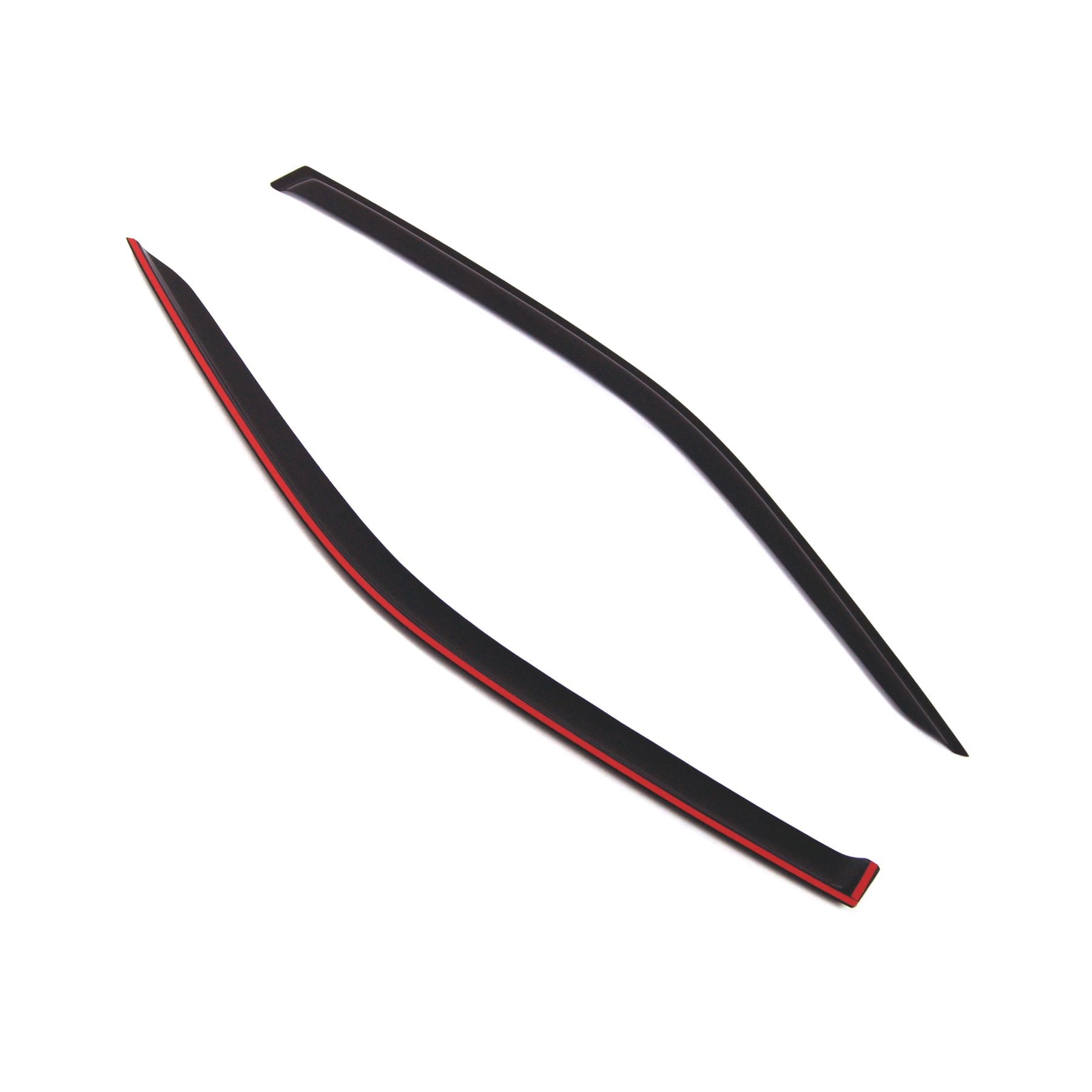 Tuningpros Wd2-503 Dark Smoke 2 Pcs Set Window Visor (Outside Mount) Deflector Rain Guard Compatible With 1992-2000 Lexus Sc300