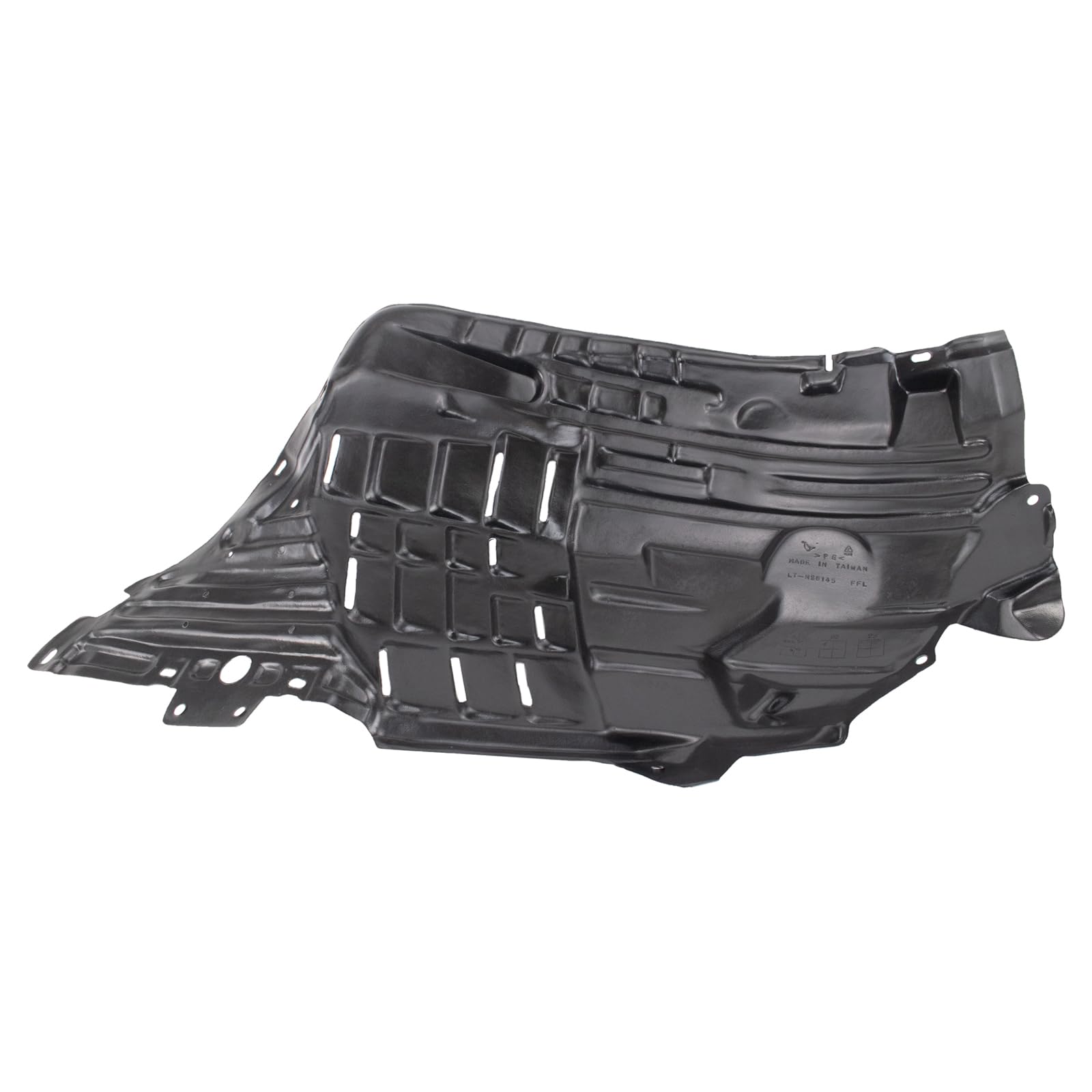 Trq Front Inner Fender Liner Set Compatible With 2006-2009 Nissan 350Z Ni1250133 Ni1251133