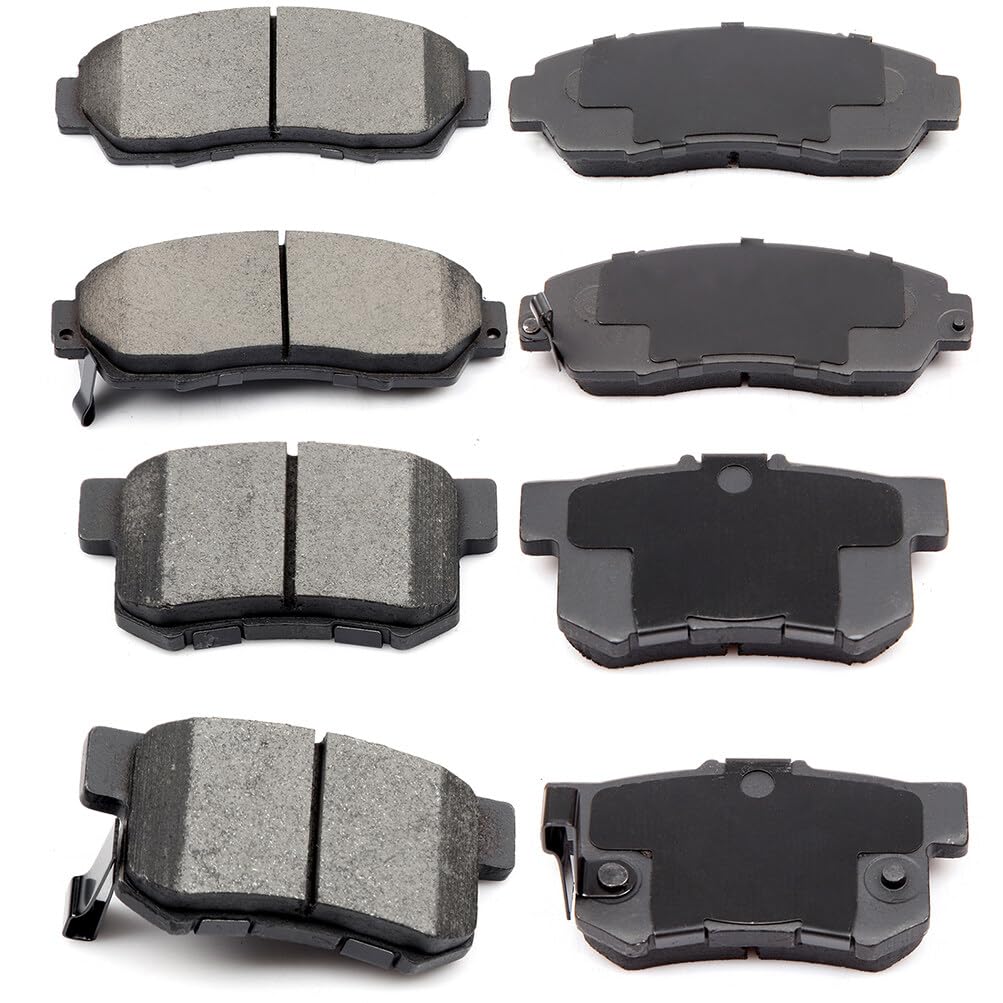 Eccpp D1089-7994 D536-7418 Front & Rear Ceramic Disc Brake Pad Set Fit For Acura Rdx 2007-2012