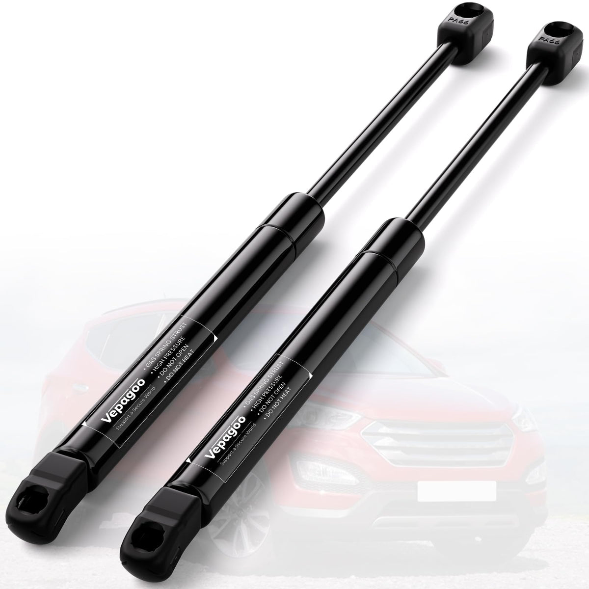 Vepagoo 6682 Front Hood Struts Compatible for Hyundai Santa Fe 2007-2012 Gas Sho WBCARB0FBRPKV75