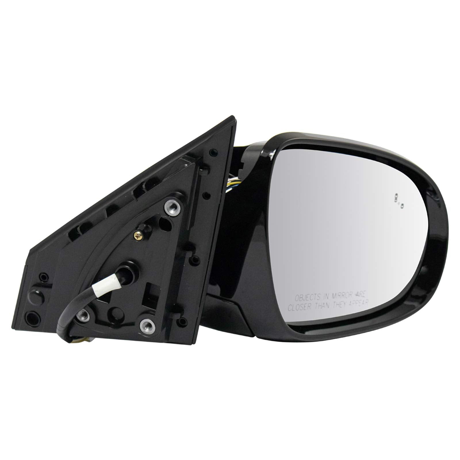 Trq Right Mirror Power Folding Without Memory Passenger Side Compatible With 2016-2018 Kia Sorento Ki1321209